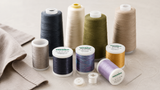 Linhas para máquina de costura em várias cores para projetos de costura, bordado e overlock.
