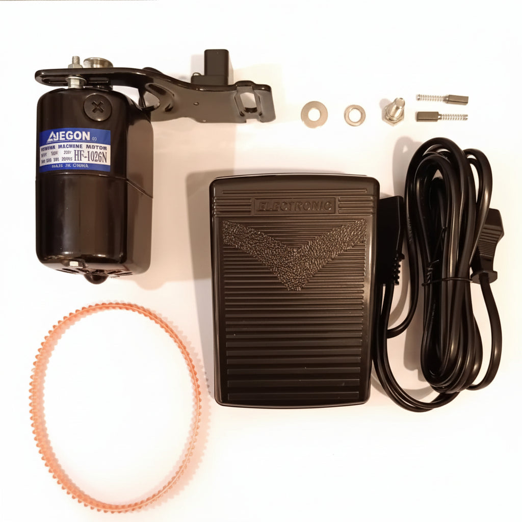 Kit Motor Exterior Doméstico JEGON 100W com Pedal - Preto (Ref. FM1026N)
