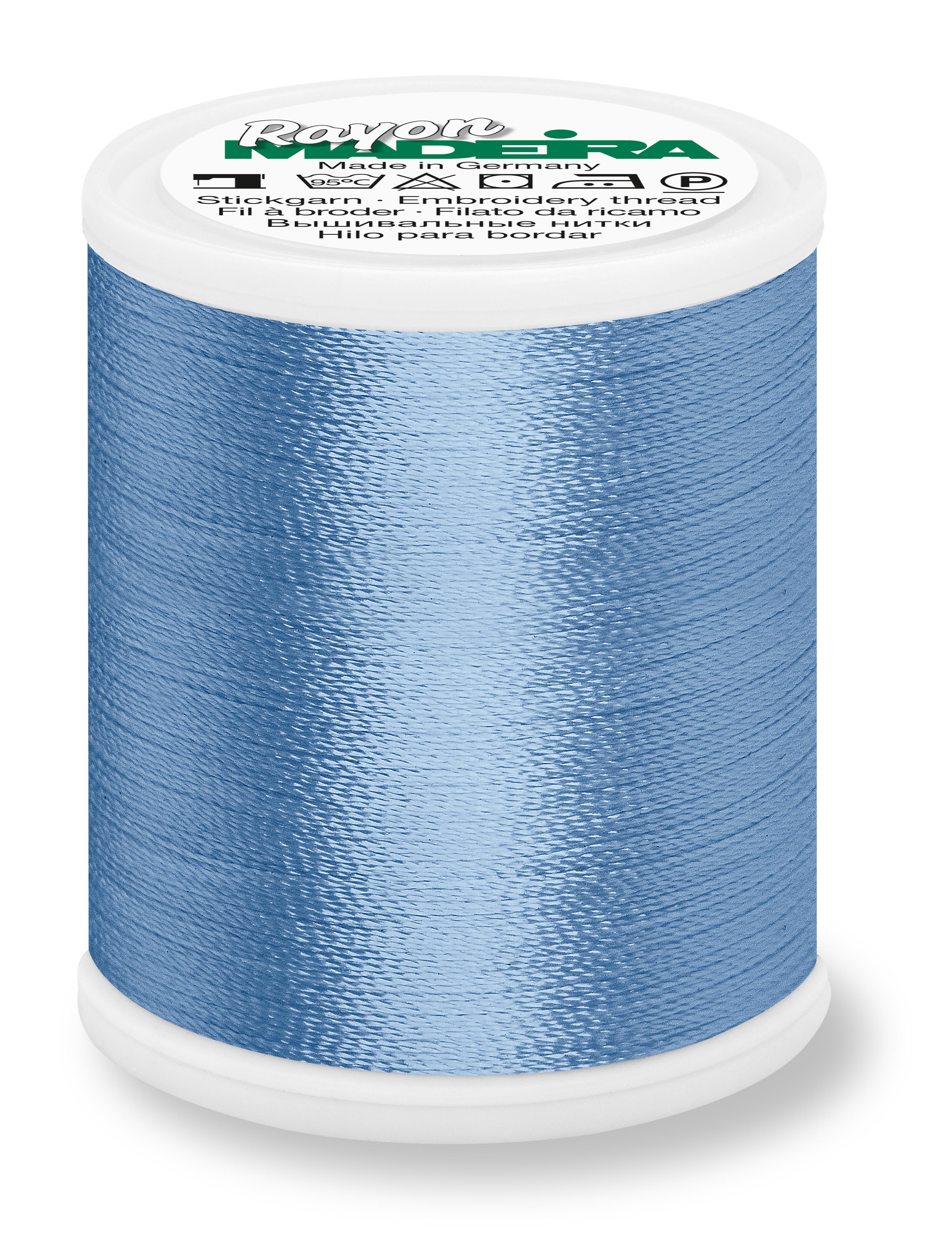 Fio Rayon nº40 MADEIRA 1000m Baby Blue #1028
