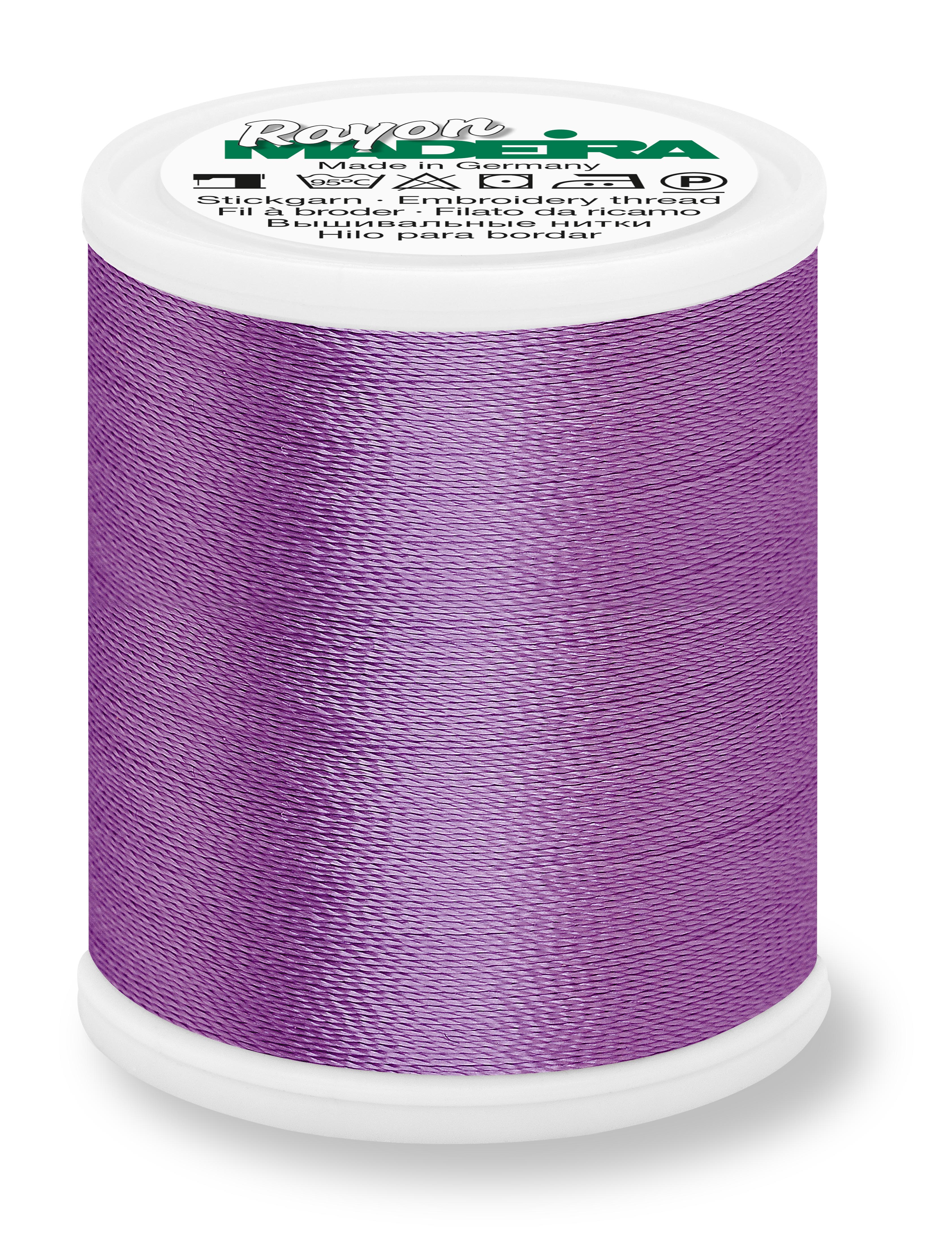Fio Rayon nº40 MADEIRA 1000m Med Purple #1032