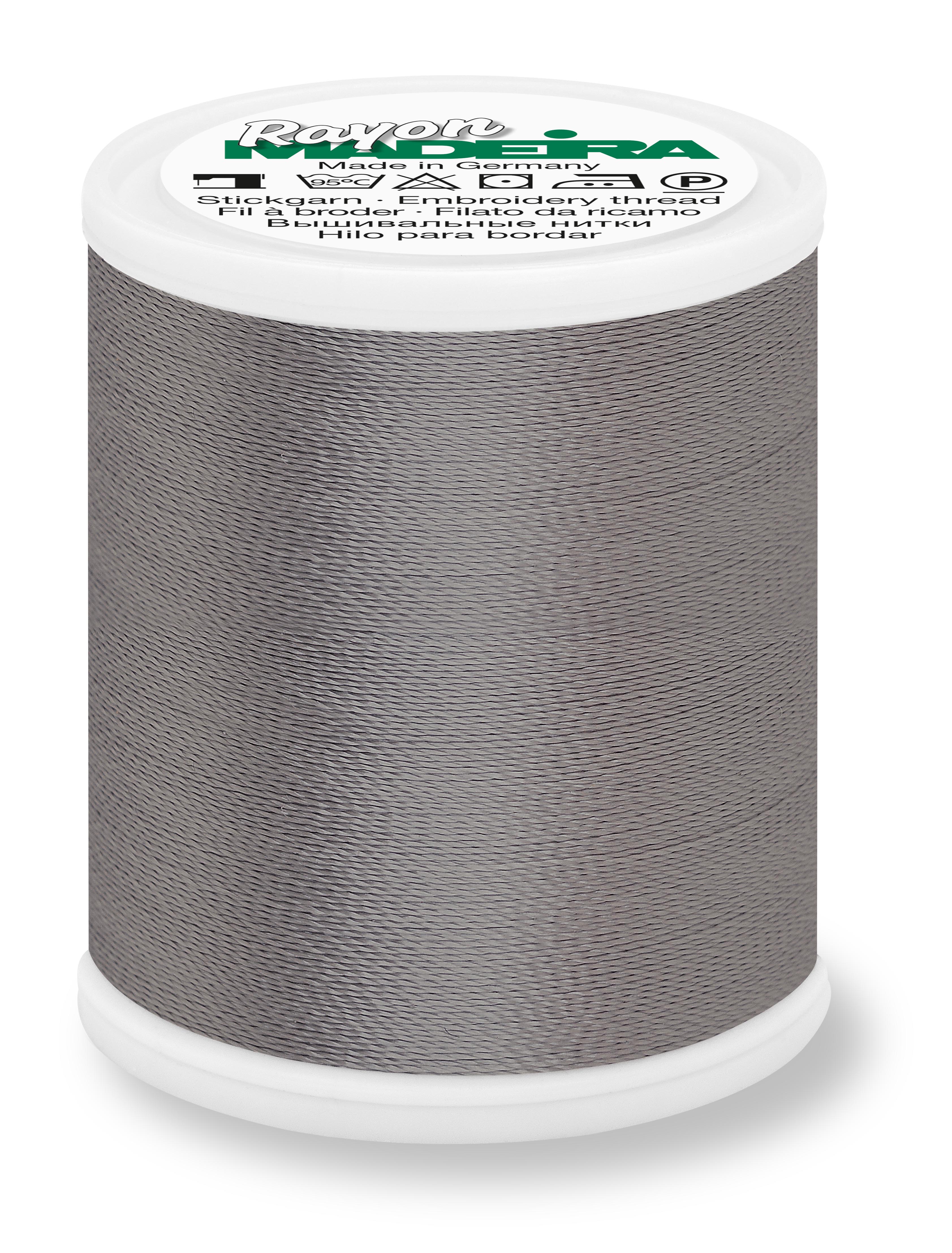 Fio Rayon nº40 MADEIRA 1000m Dark Grey #1041