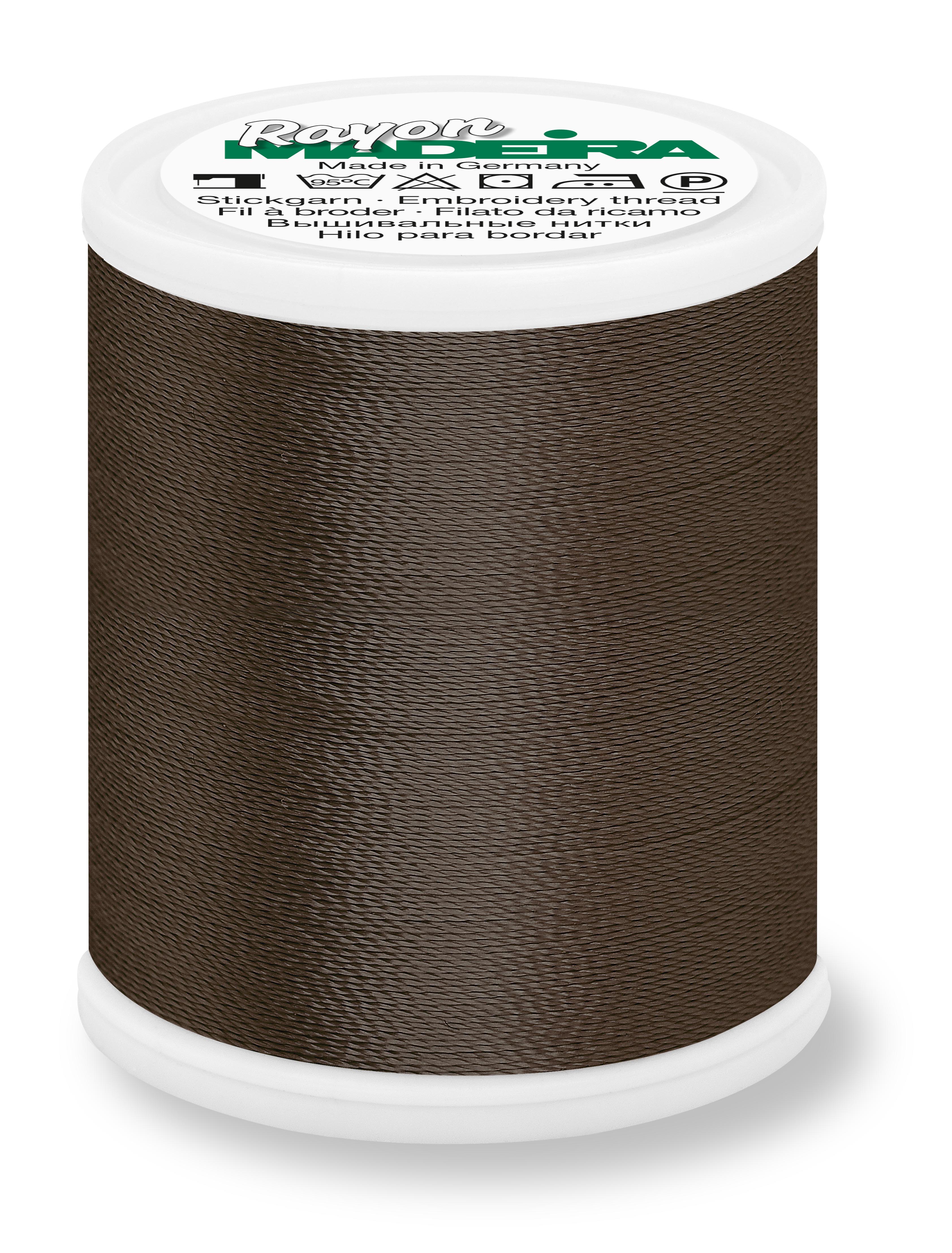 Fio Rayon nº40 MADEIRA 1000m Dk Tawny Brown #1059