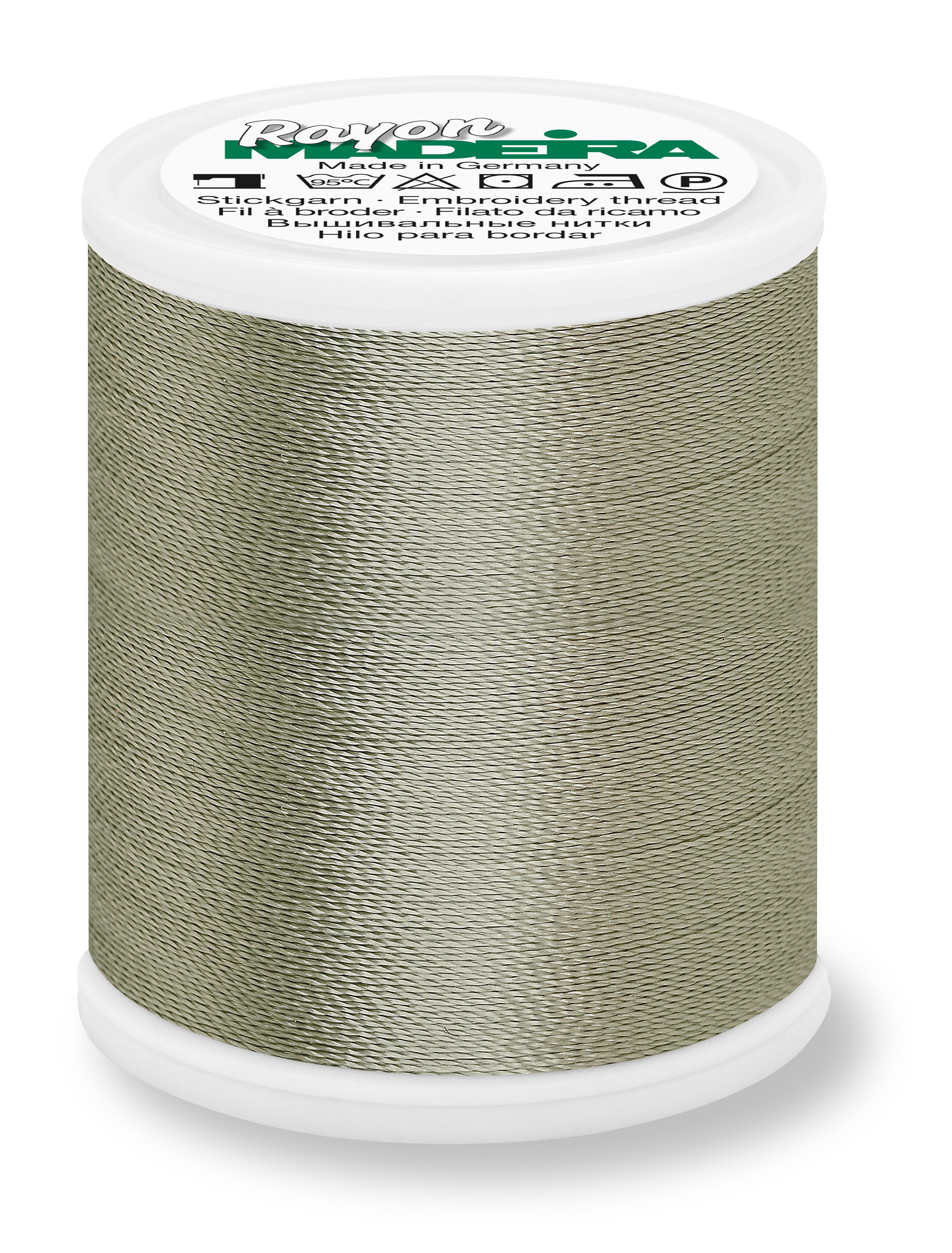 Fio Rayon nº40 MADEIRA 1000m Dark Grey Khaki #1062