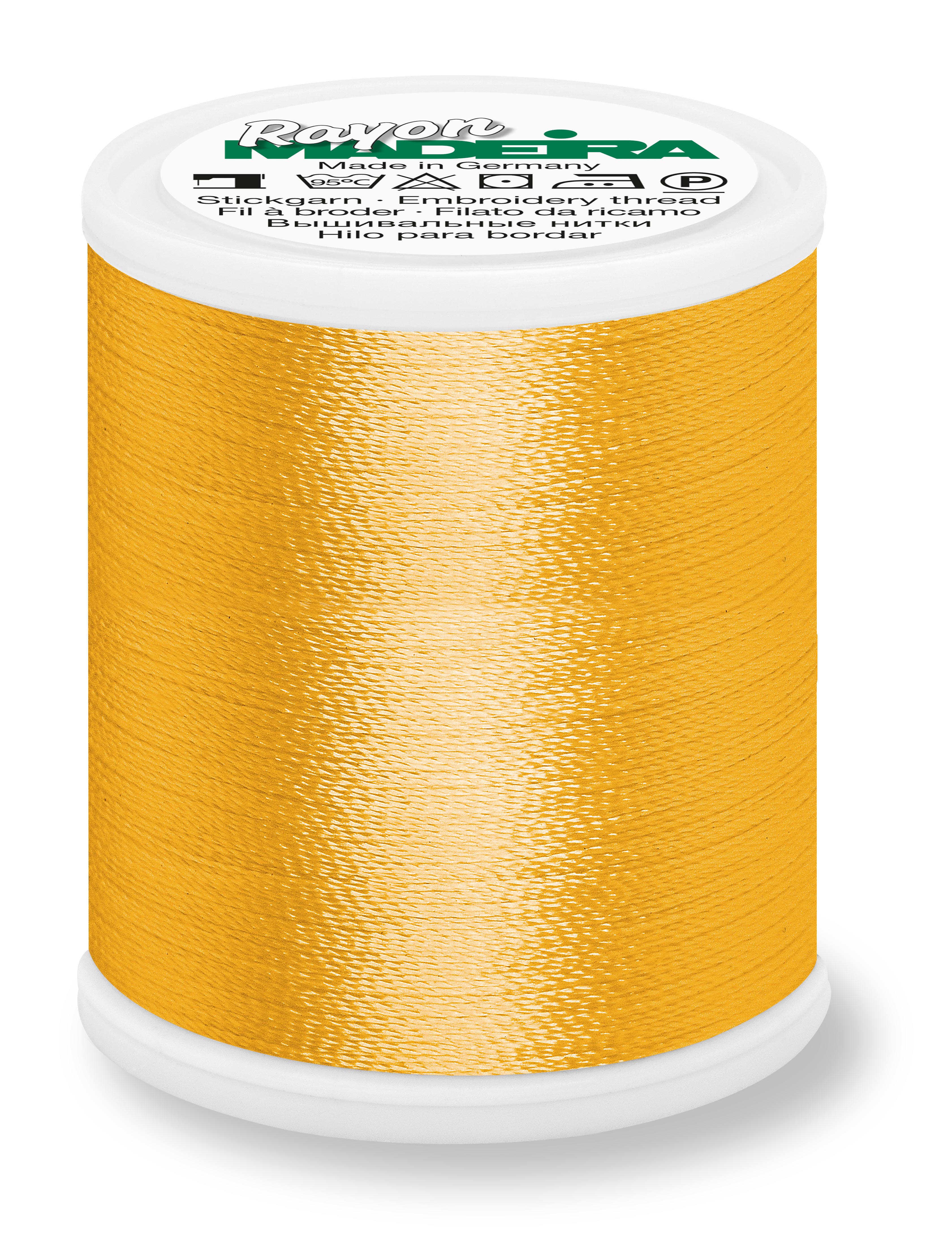 Fio Rayon nº40 MADEIRA 1000m Orange Sunrise #1065