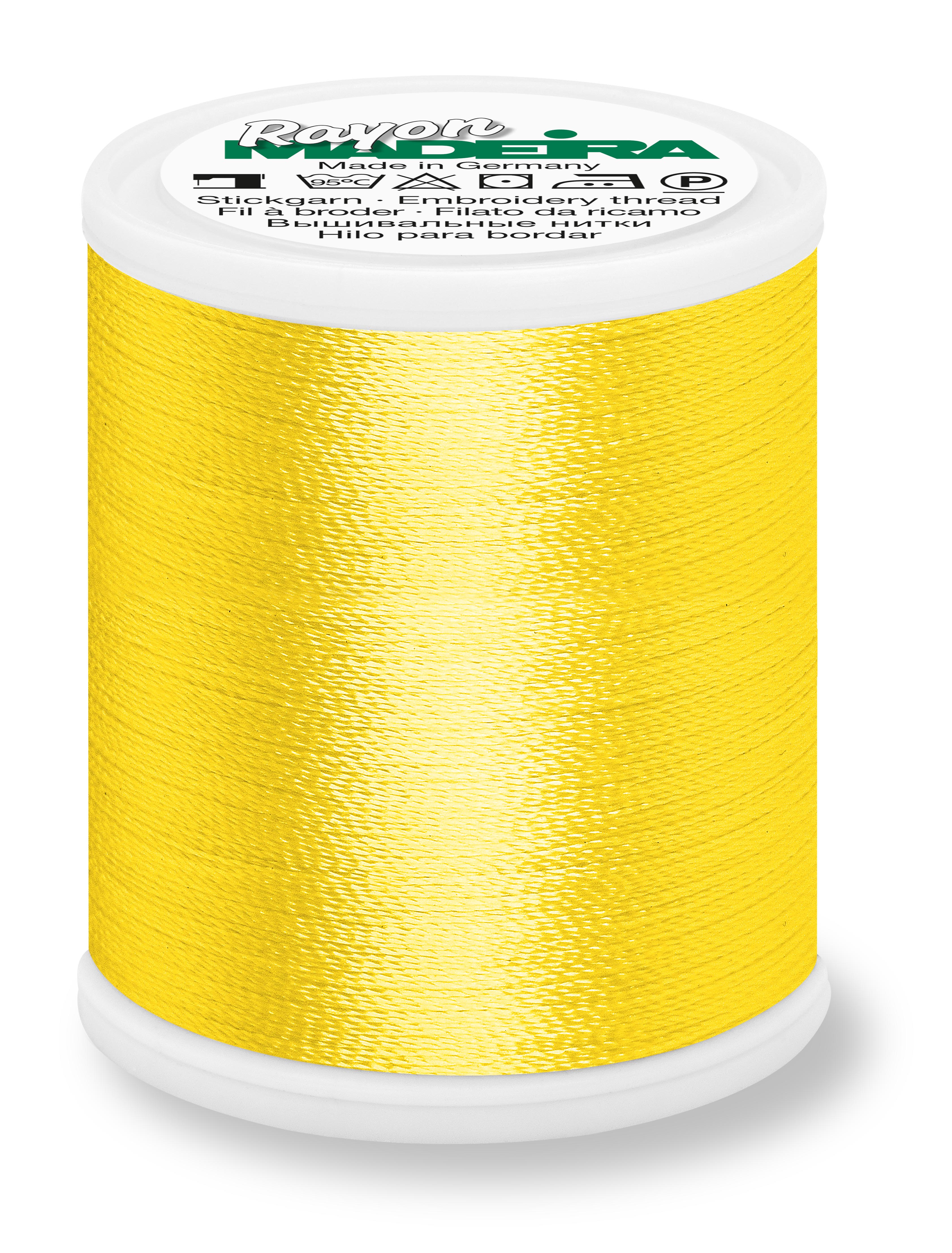 Fio Rayon nº40 MADEIRA 1000m Yellow #1068