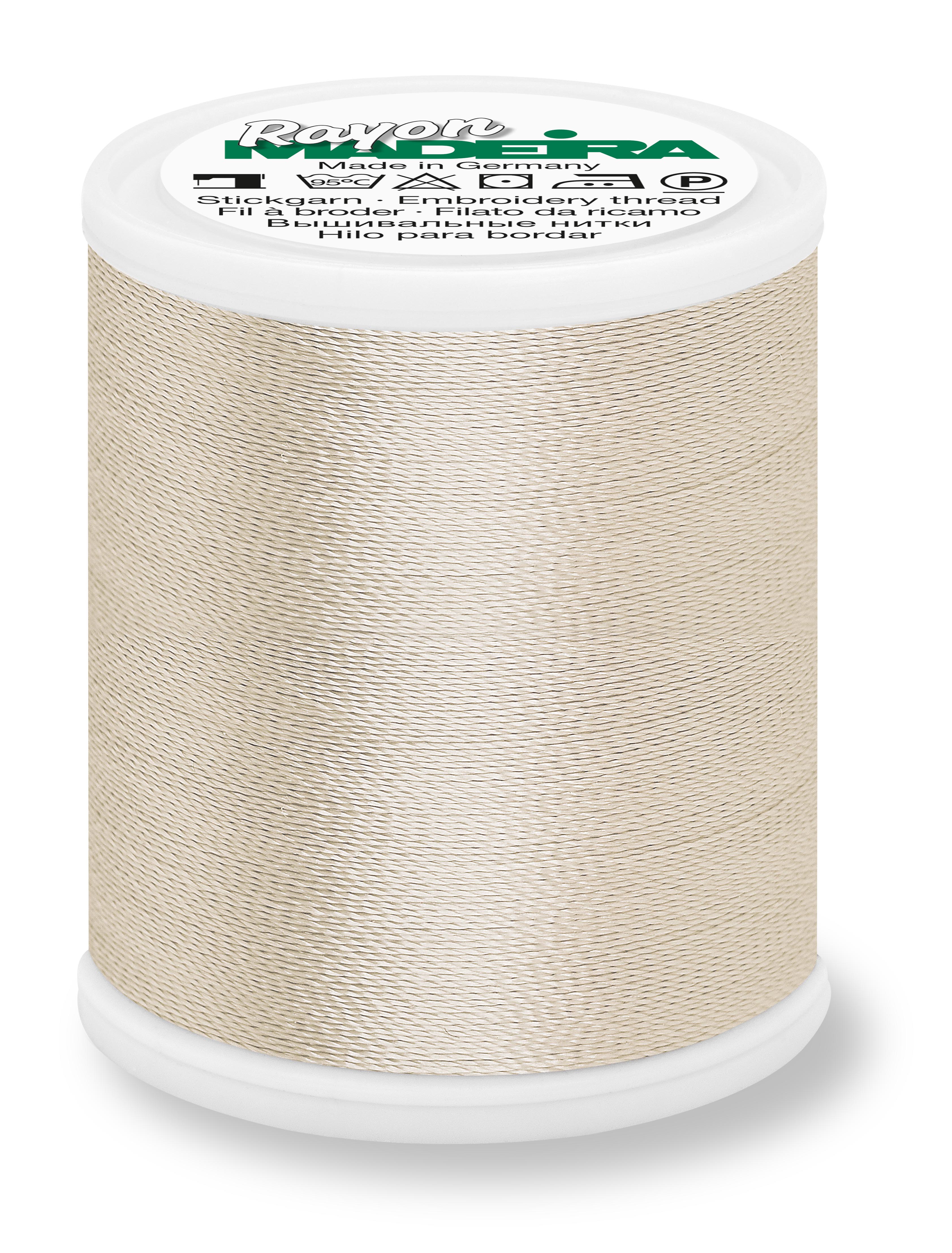 Fio Rayon nº40 MADEIRA 1000m Ecru #1082