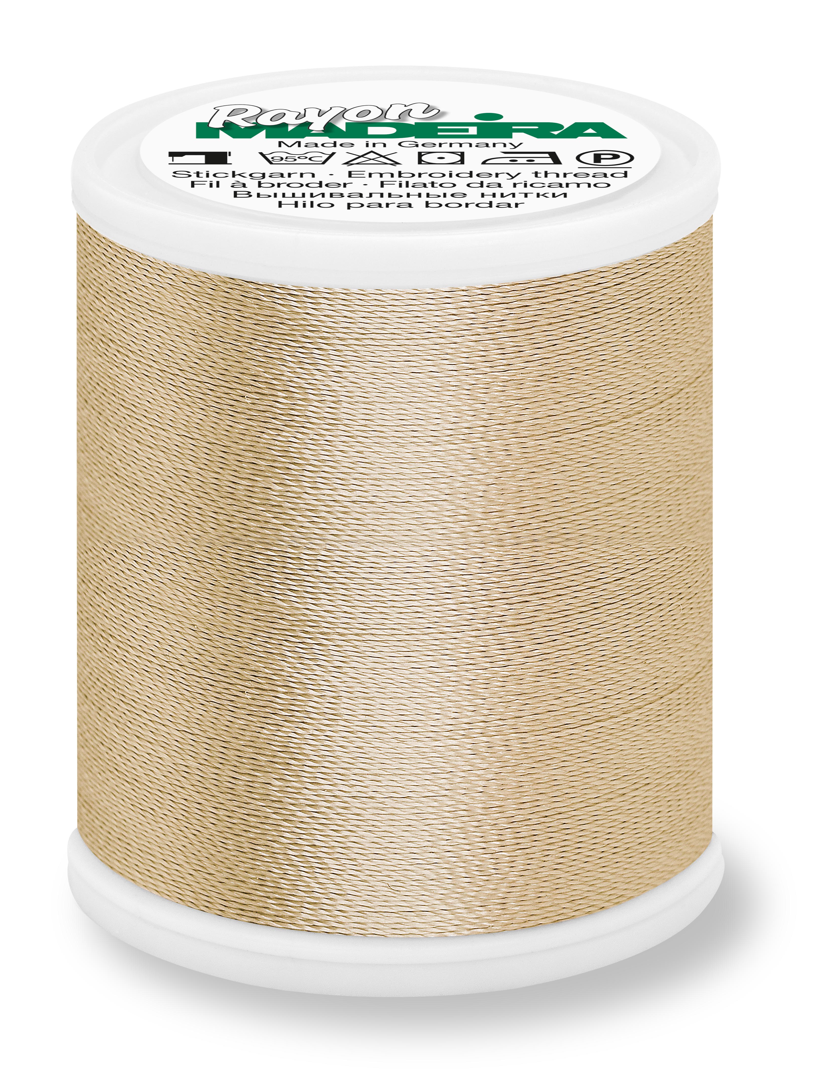 Fio Rayon nº40 MADEIRA 1000m Med Ecru #1084