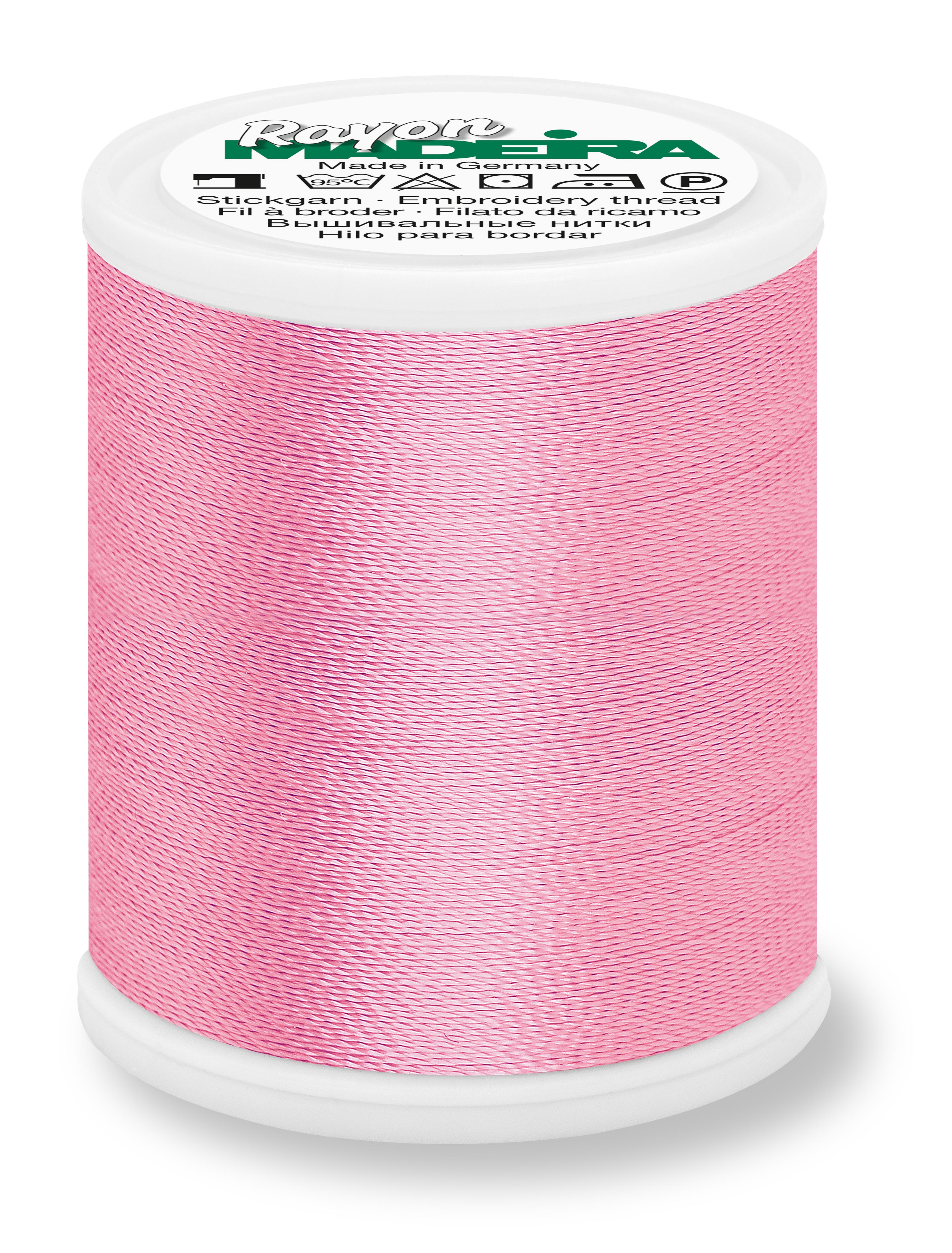 Fio Rayon nº40 MADEIRA 1000m Pink #1116