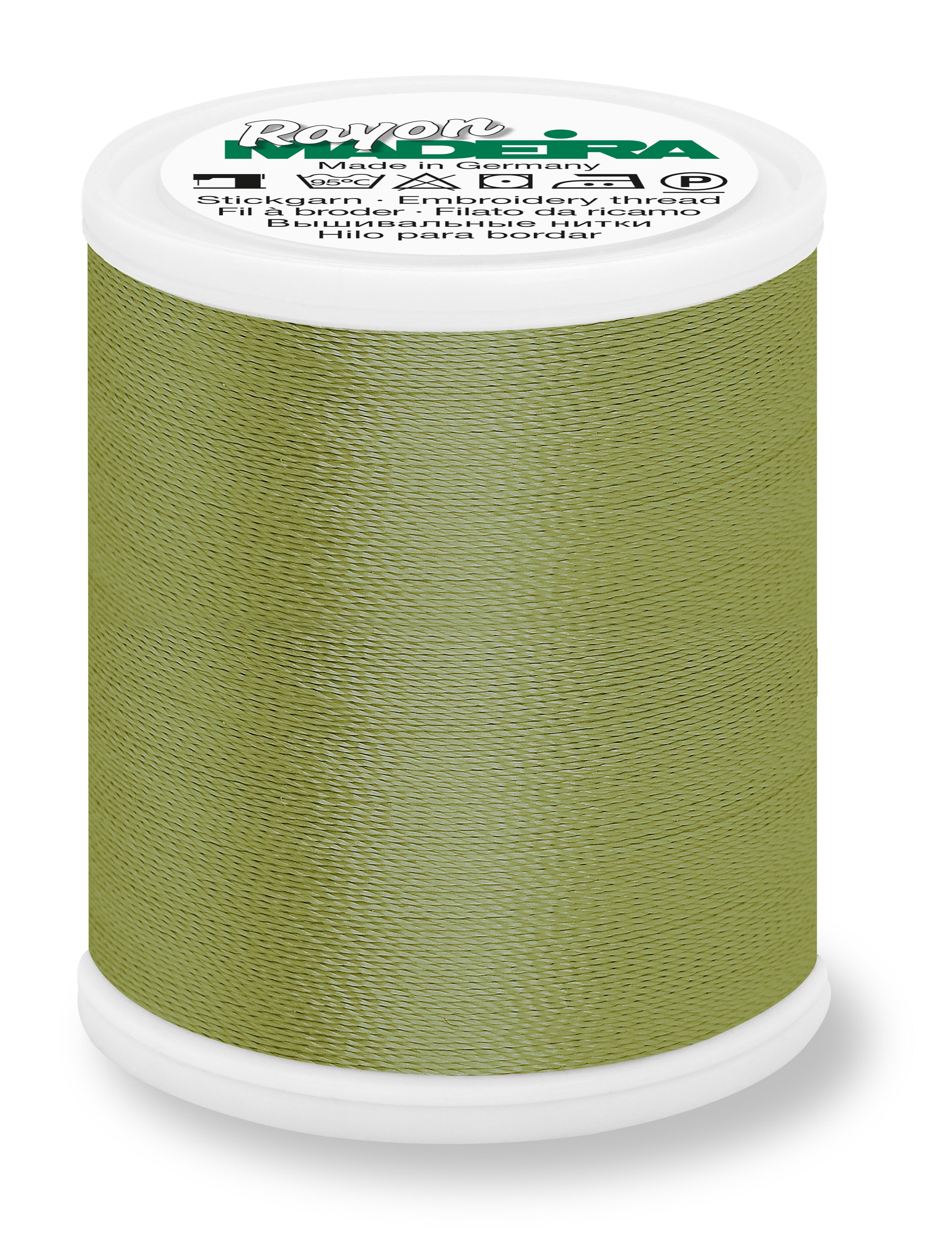 Fio Rayon nº40 MADEIRA 1000m Army Green #1156