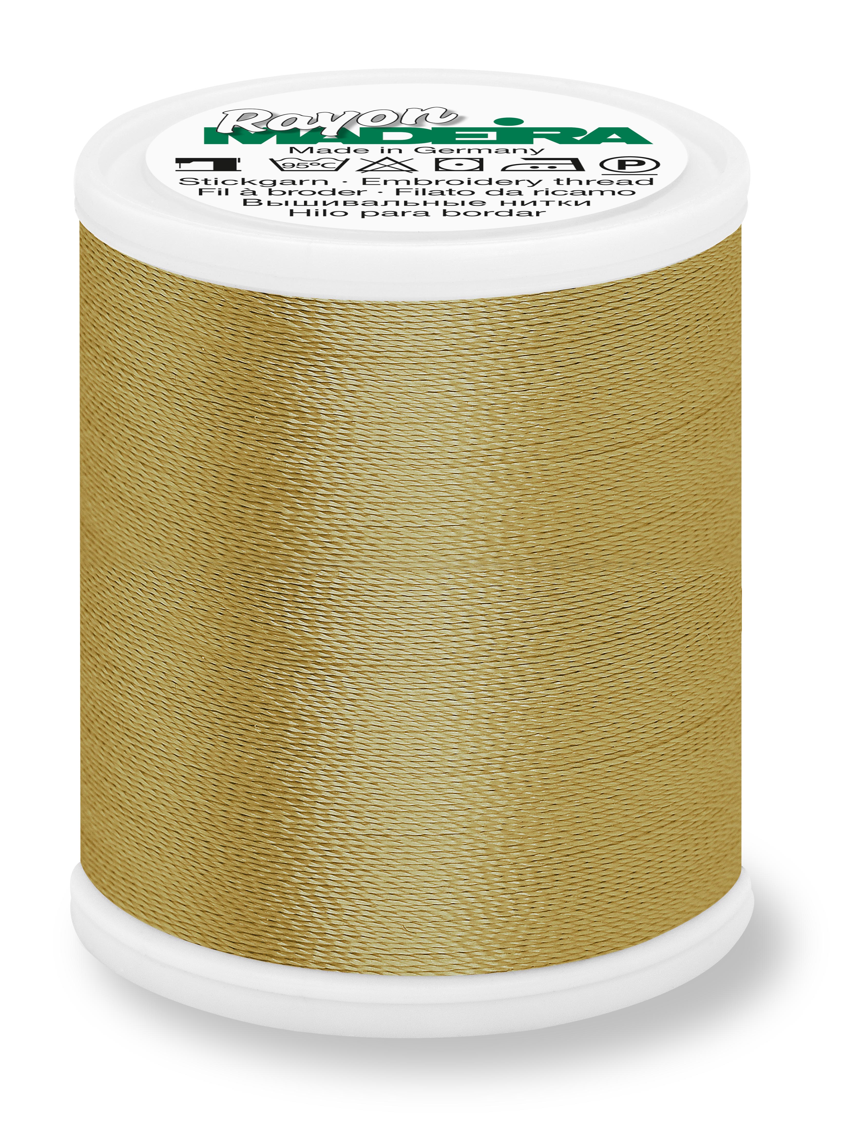 Rayon thread No. 40 WOOD 1000m Flax #1191