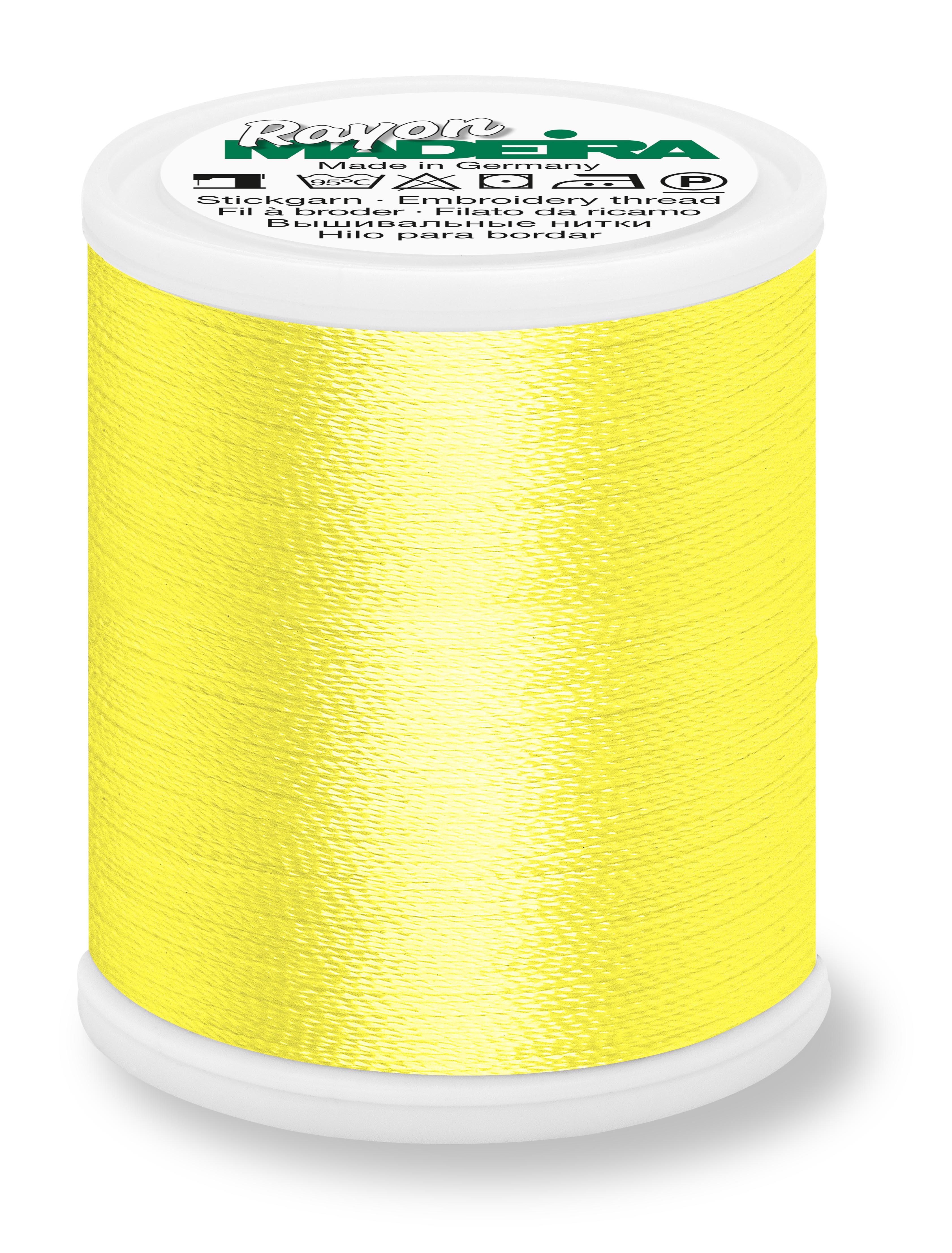 Fio Rayon nº40 MADEIRA 1000m Mimosa Yellow #1223