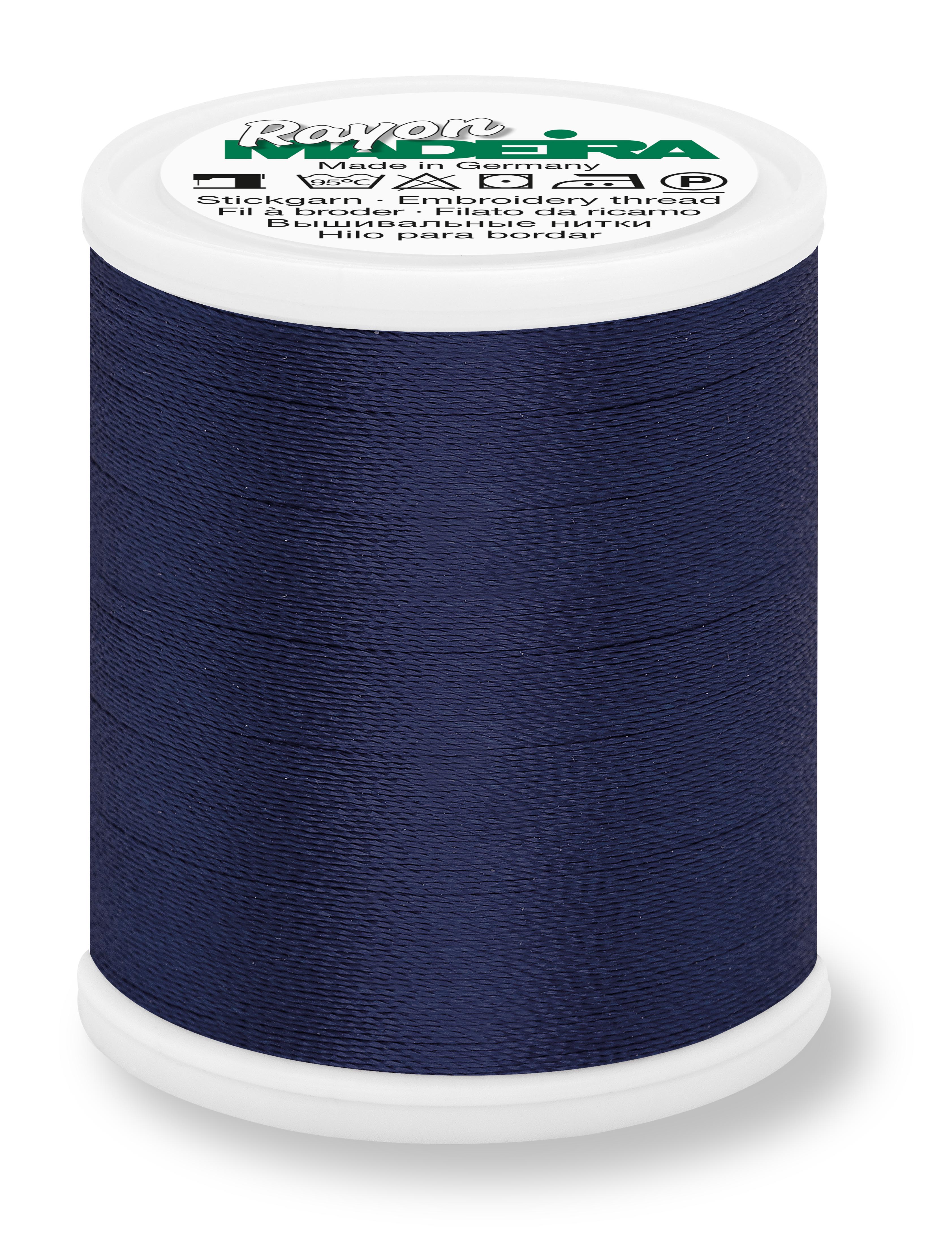 Fio Rayon nº40 MADEIRA 1000m Deep Artic Sky #1243