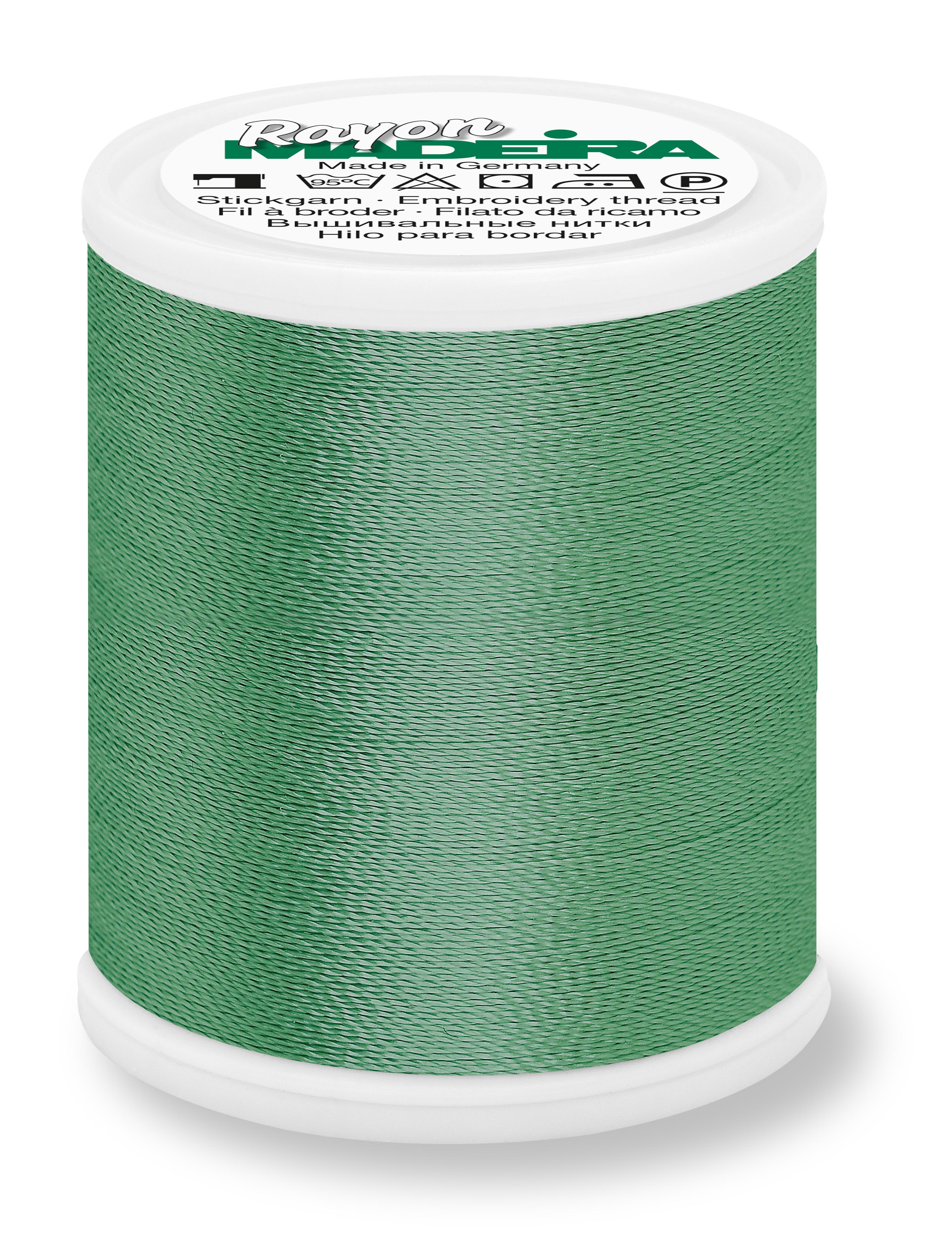 Fio Rayon nº40 MADEIRA 1000m Med Aqua #1279