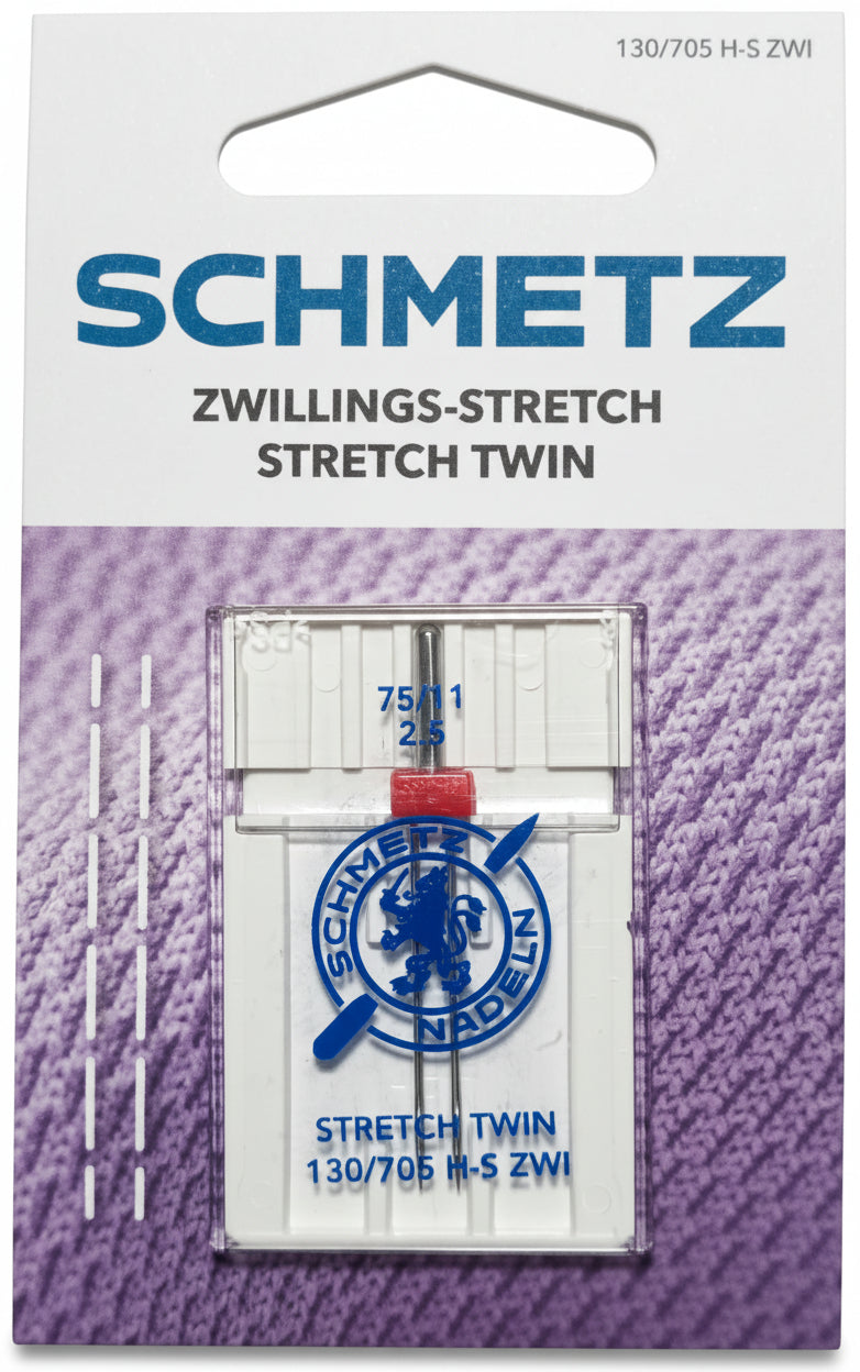 Agulha SCHMETZ Dupla Stretch 2,5 nº75/11