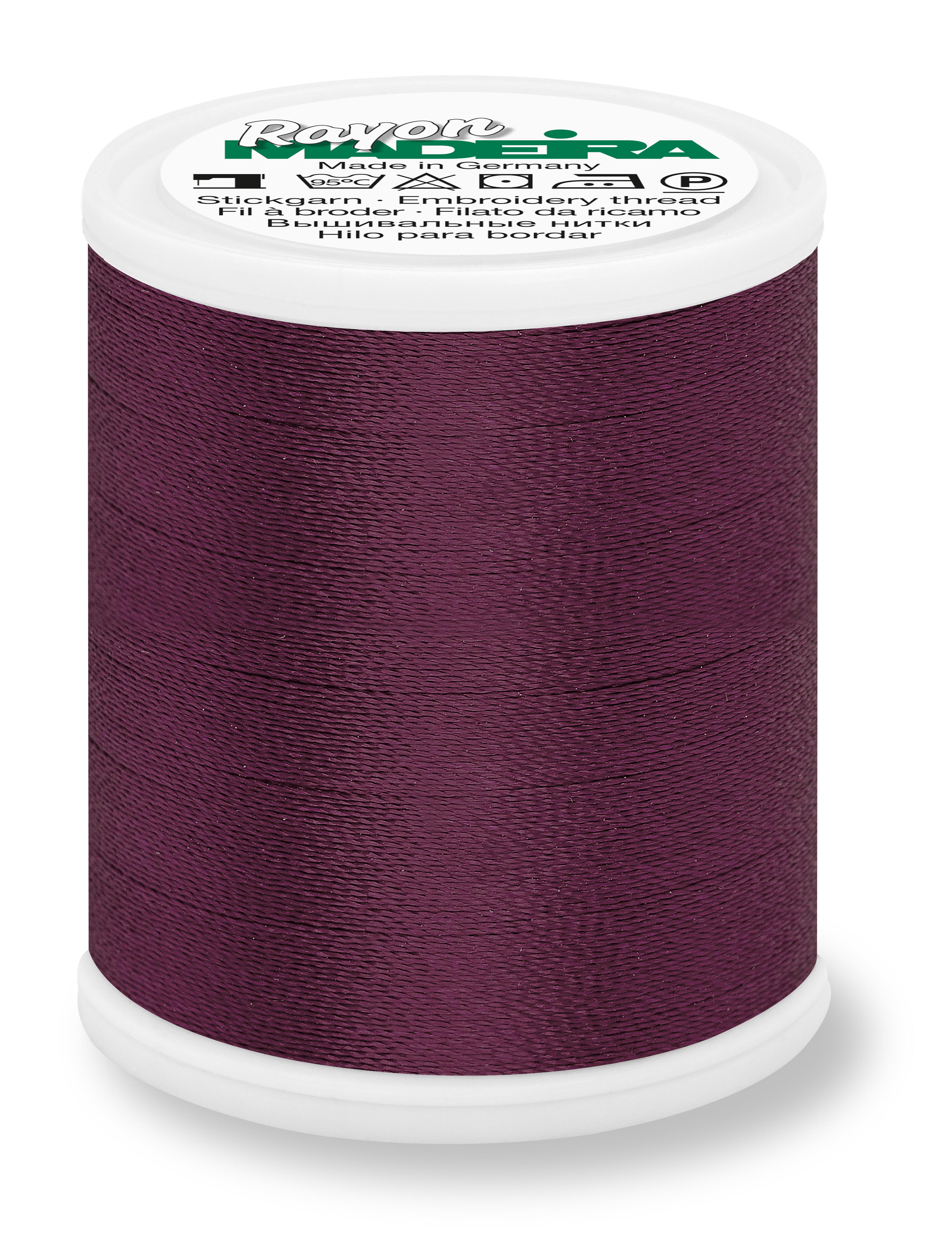 Fio Rayon nº40 MADEIRA 1000m Dark Chestnut #1386