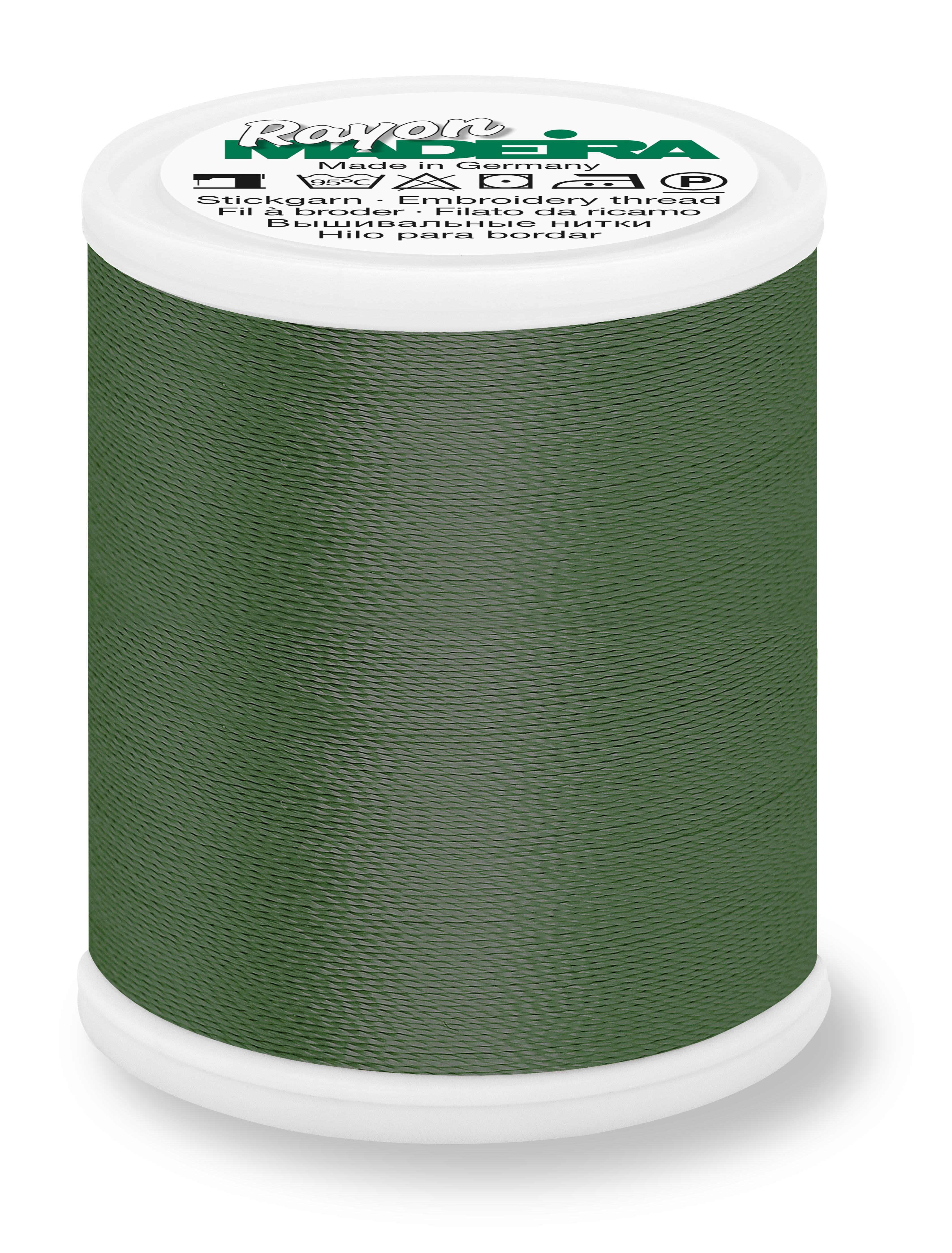 Fio Rayon nº40 MADEIRA 1000m Hedge Green #1394