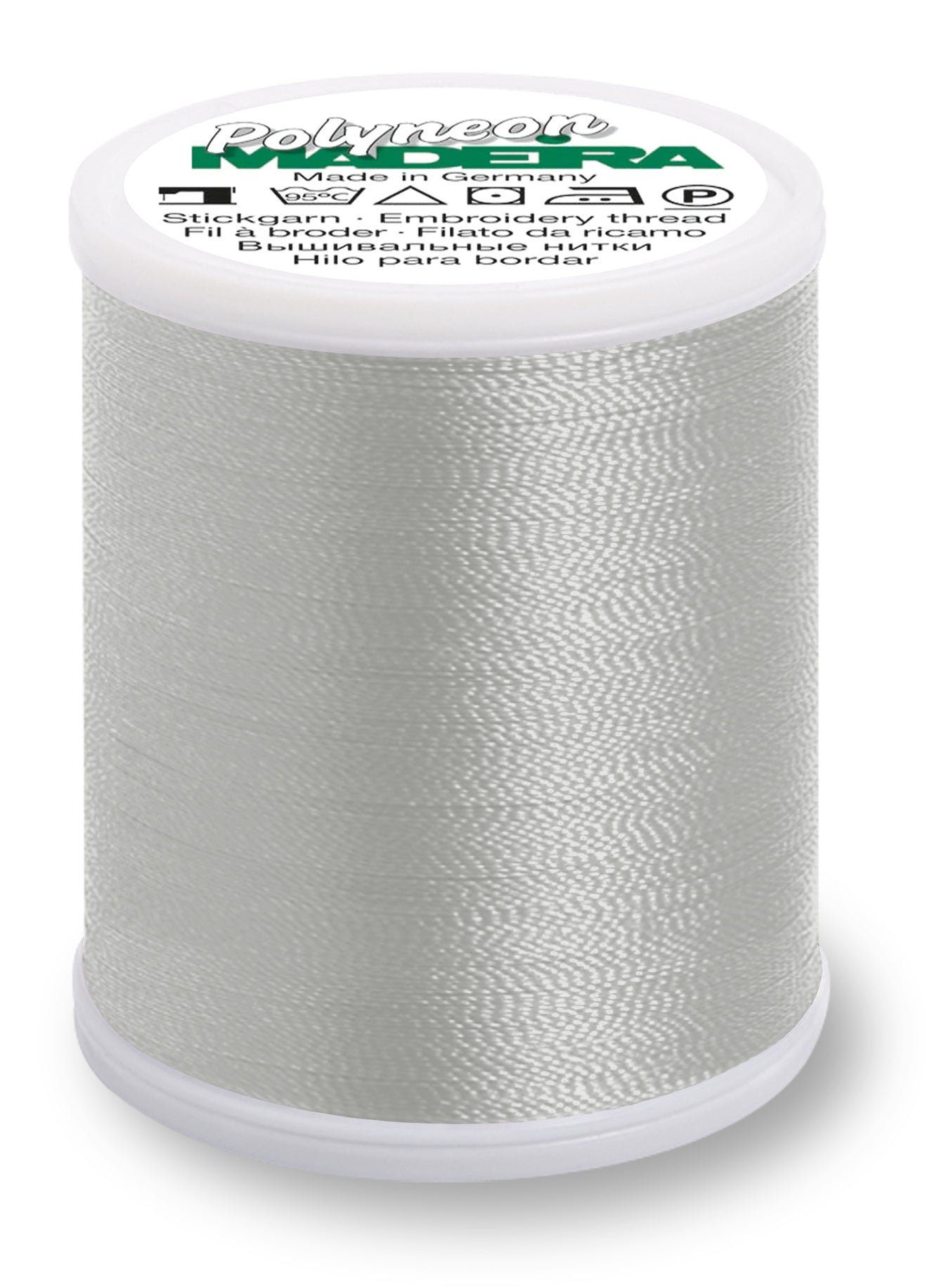 Polyester Thread No. 40 WOOD 1000m SILVER #1687