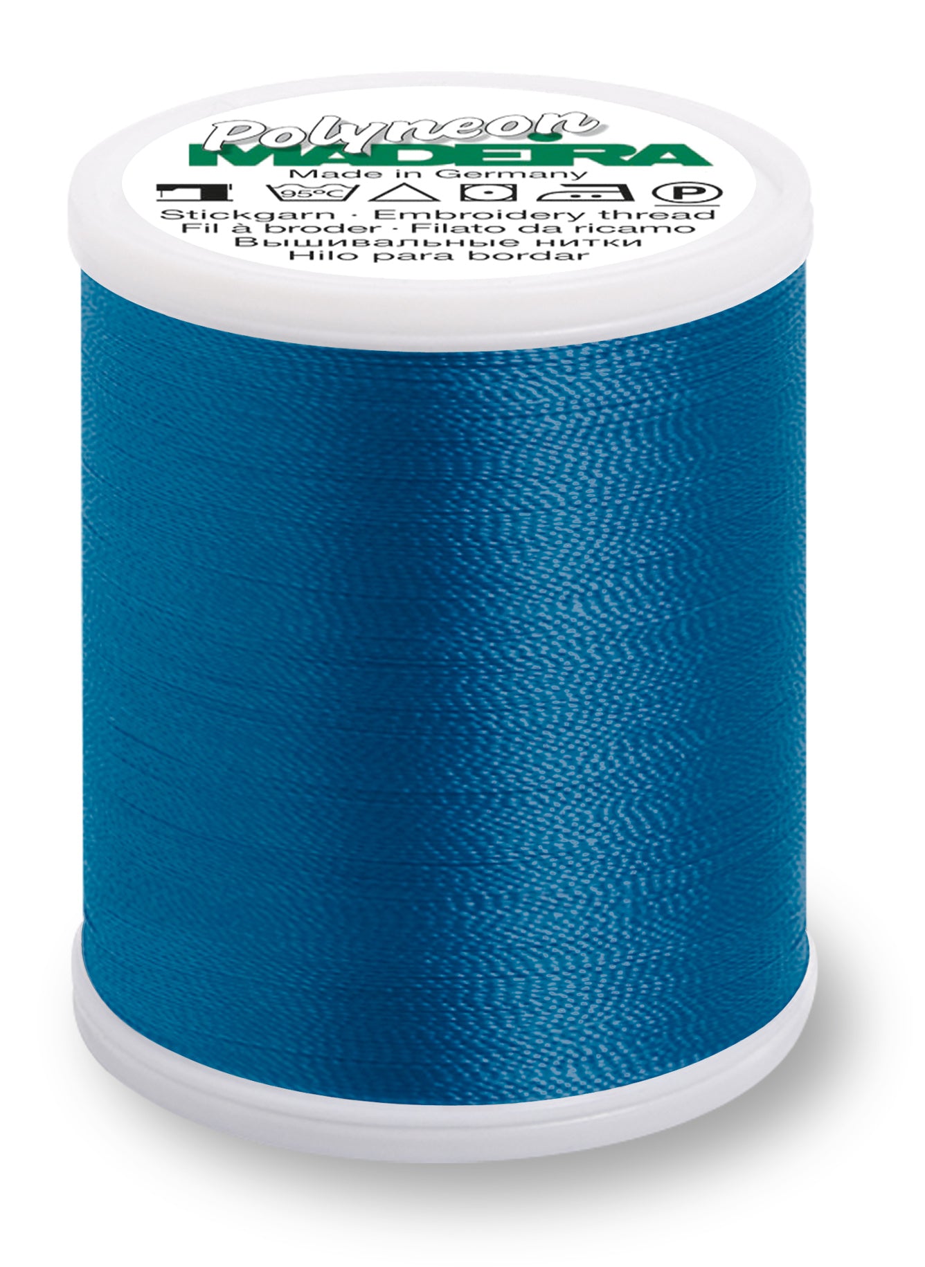 Polyester Thread no. 40 WOOD 1000m BLUE MEDIUM #1733