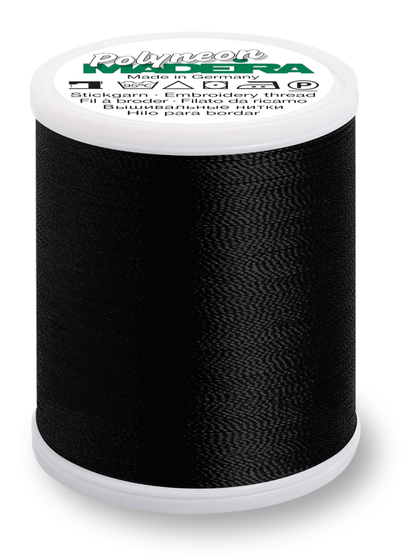 Polyester Thread No. 40 MADEIRA 1000m BLACK #1800