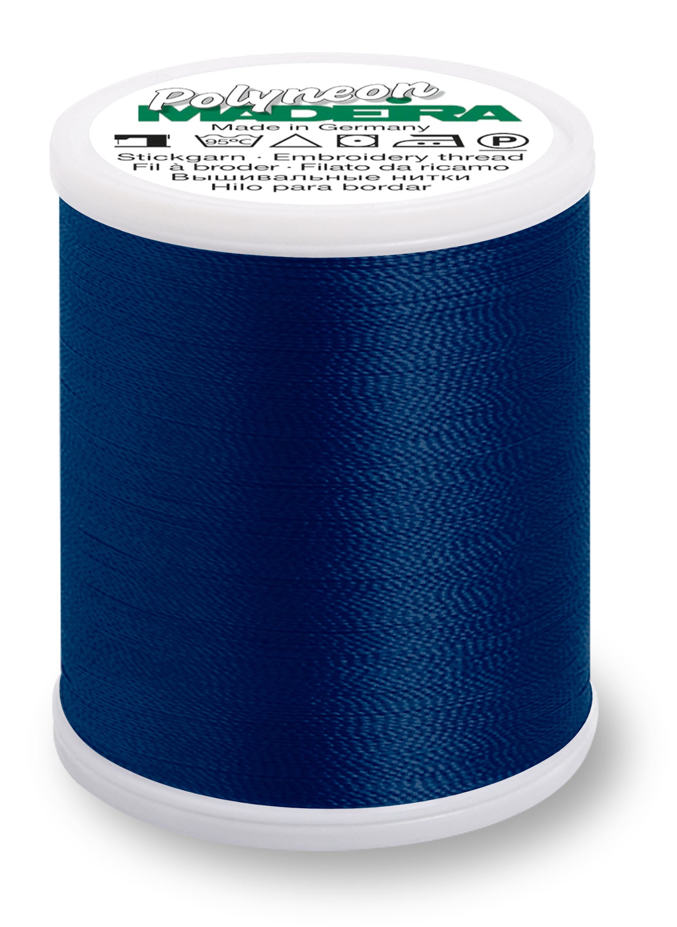 Polyester Thread No. 40 WOOD 1000m BRIGHT BLUE #1843