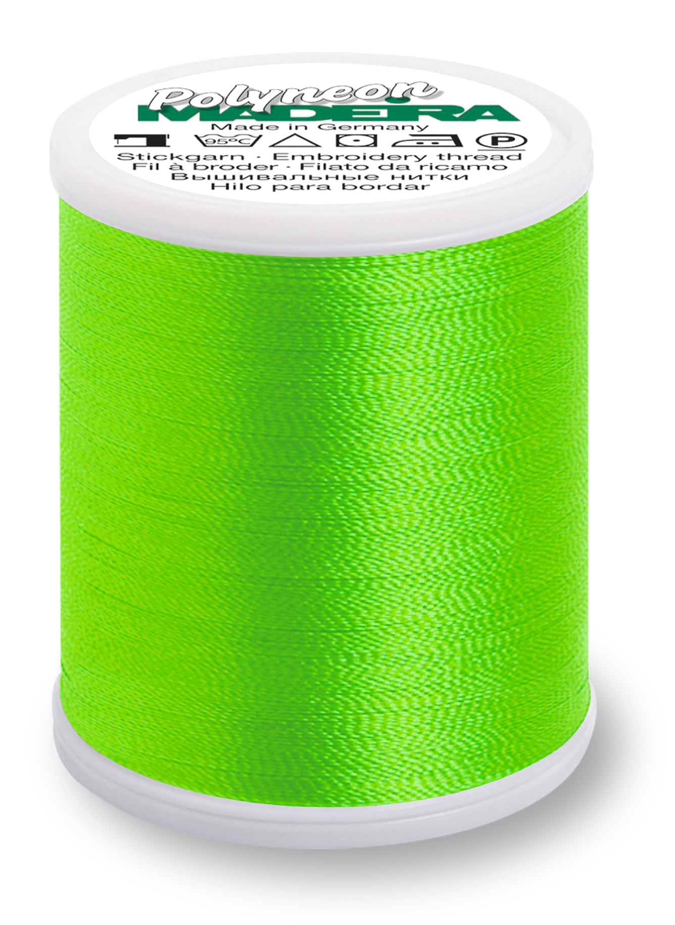 Polyester Thread No. 40 MADEIRA 1000m NEON LIME #1850
