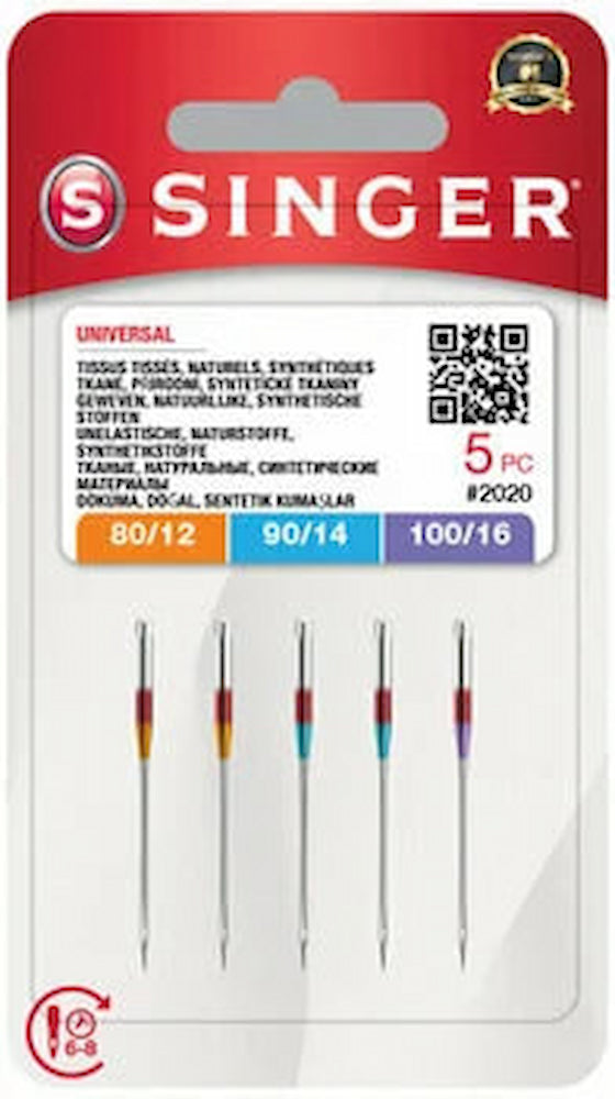 Agulha SINGER Universal Sortida nº80/90/100