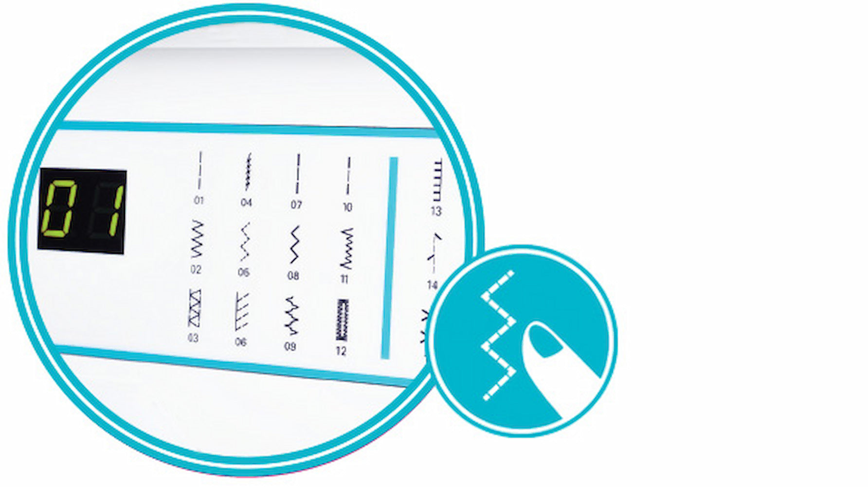 Máquina de Costura PFAFF Smarter 260c