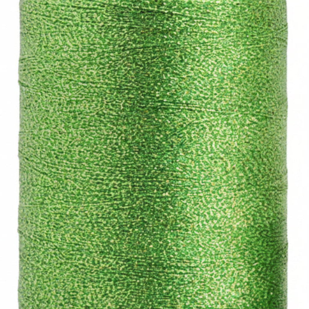 Fio Glamour Metallic nº40 RHEINGOLD 1000m Glamour Green #3052