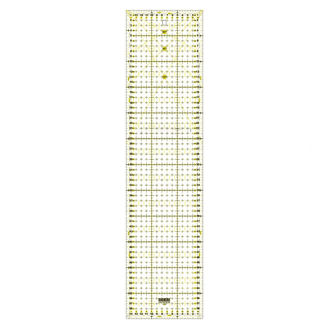 Régua Patchwork Antiderrapante 15x60 cm