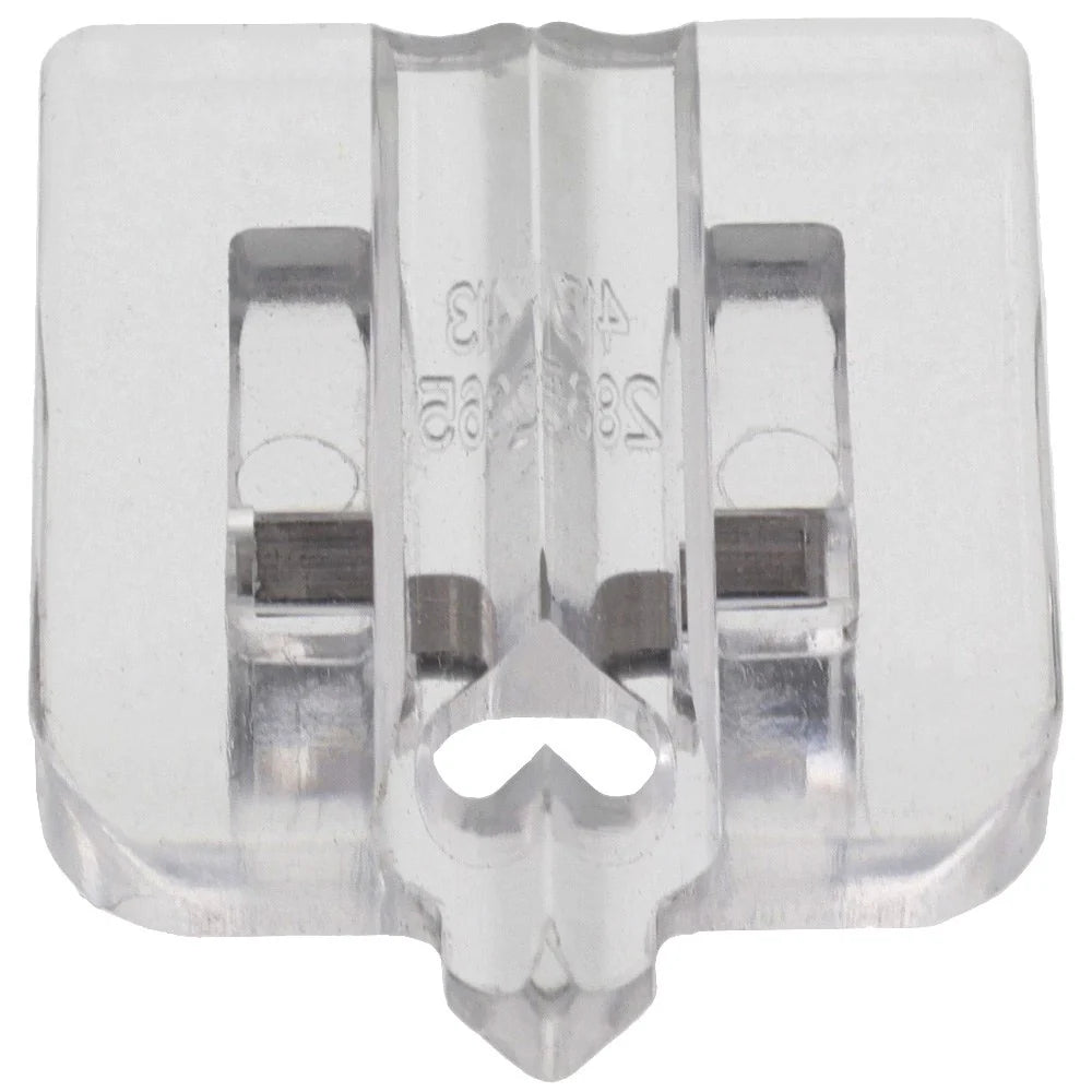 Calcador Transparente para Fechos Invisíveis Husqvarna Viking (Ref. 413286545)
