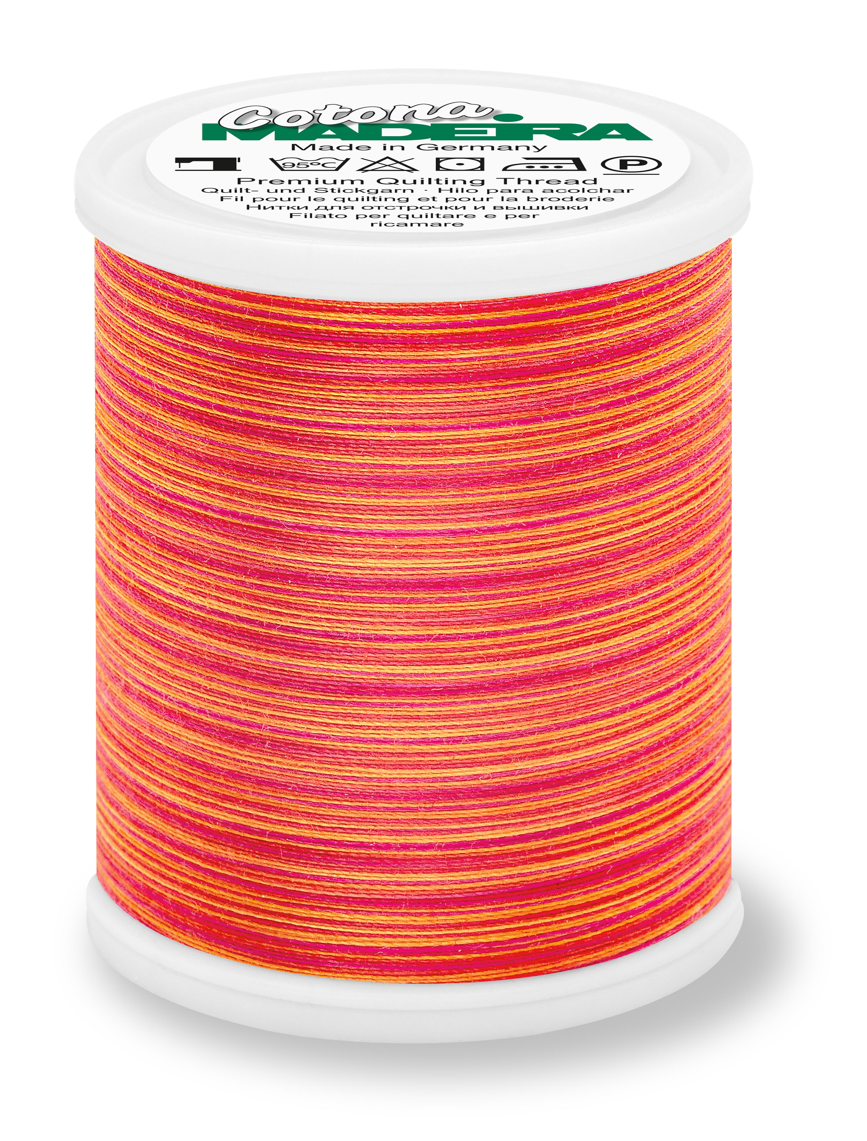 Madeira Cotton Thread No. 50 1000m Variegated #506