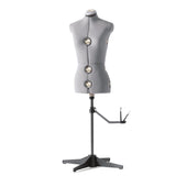 Manequim de Costura SINGER 151 Cinzento M‑L – Modelo Ajustável com 12 Regulações