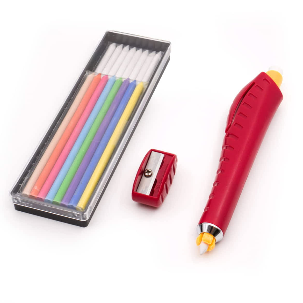 Chalks Support Signet® Tailor's Chalk Pencil Color - Starter Kit with Sharpener and R ...