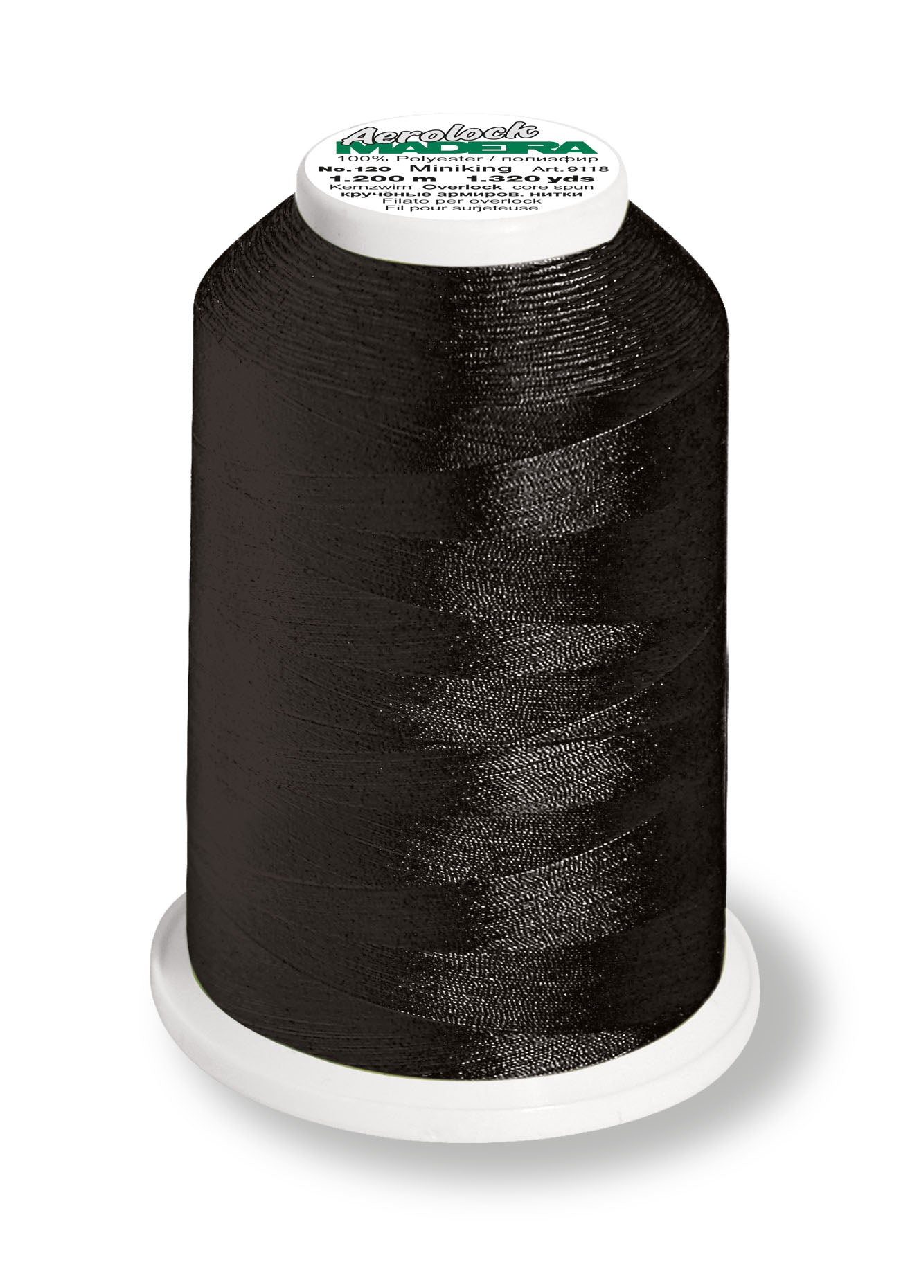Cone Aerolock nº125 MADEIRA 1200m Super Preto #8000