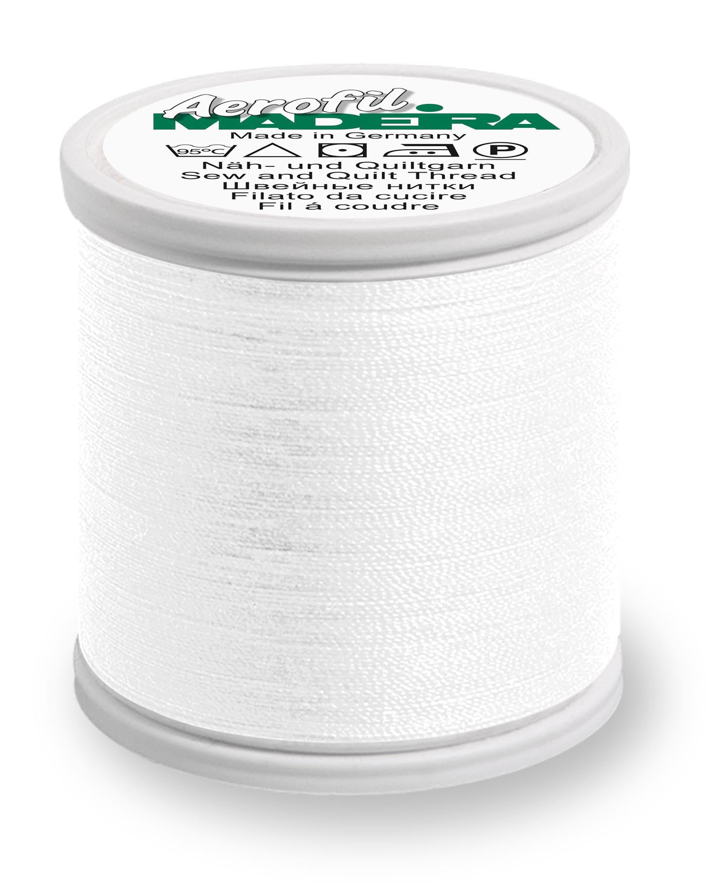 Polyester Thread No. 35 MADEIRA 100m Super White #8010