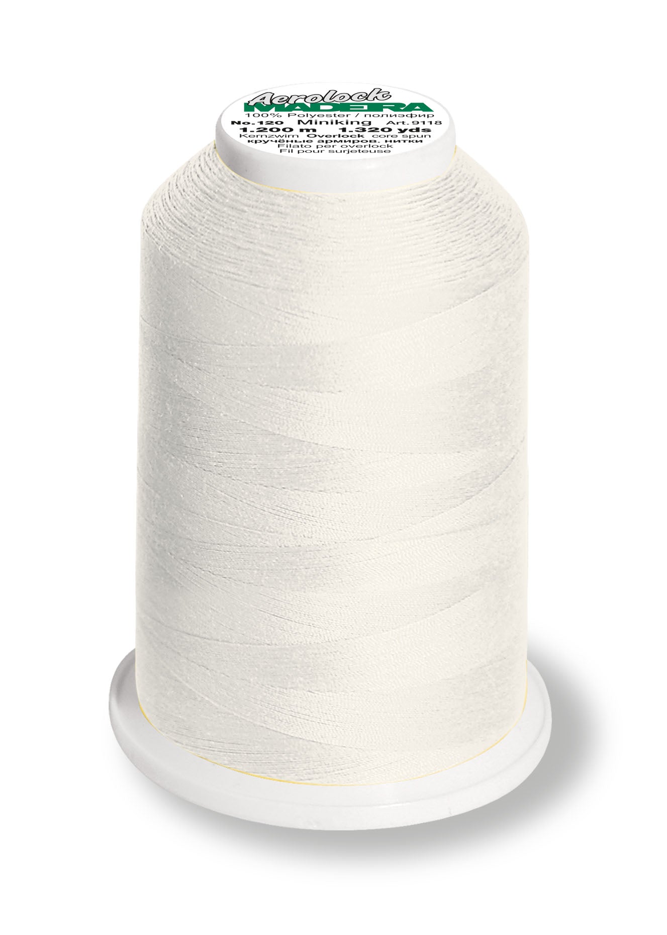 Cone Aerolock nº125 MADEIRA 1200m Branco Natural #8020
