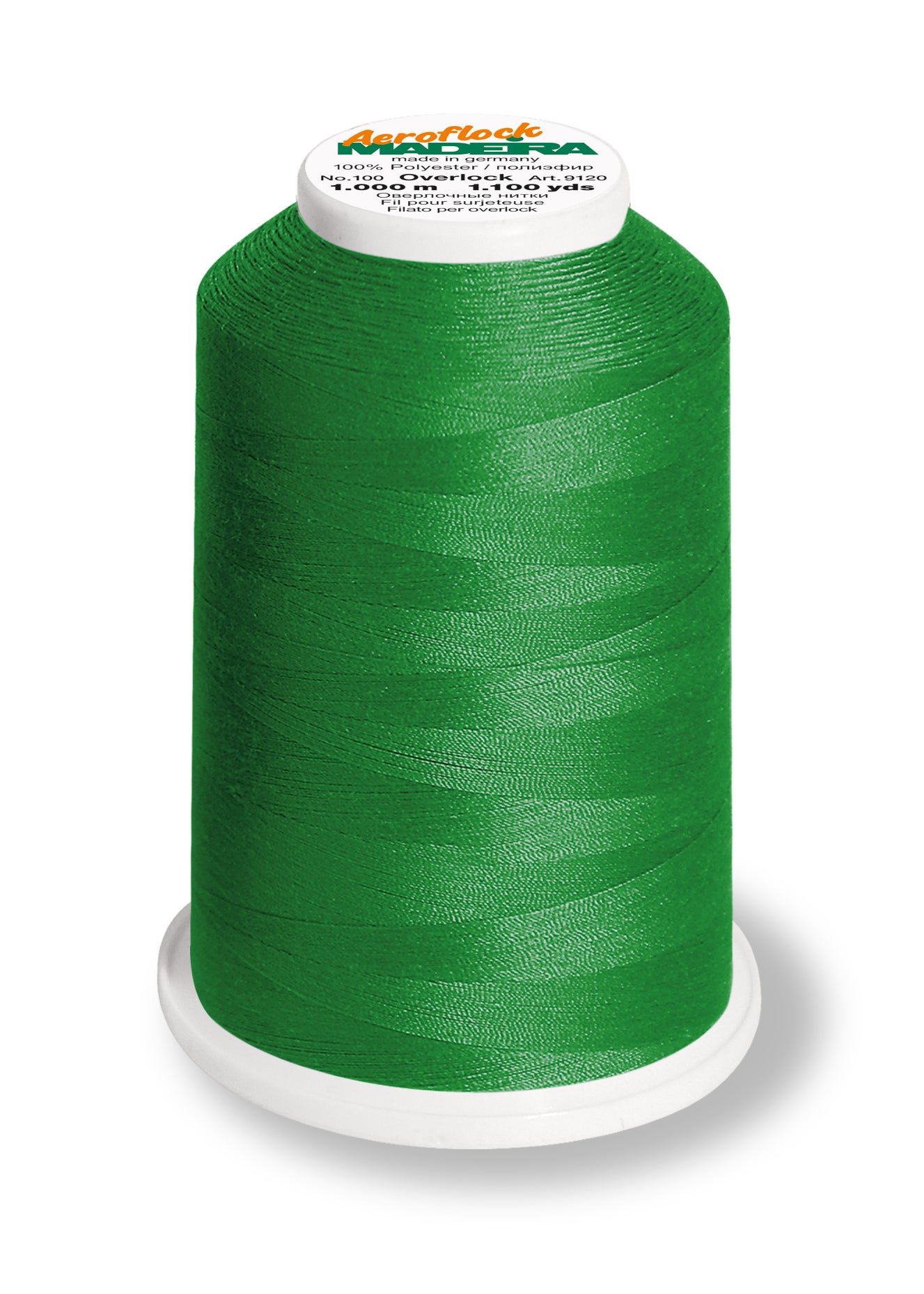 Cone Aeroflock nº100 MADEIRA 1000m Verde Esmeralda #8500