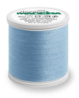 Polyester yarn #35 WOOD 100M Blue