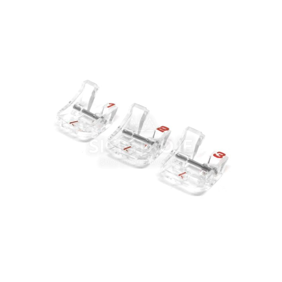 Conjunto de Calcadores para Fitas (Ribbon Feet Set) Husqvarna Viking (Ref. 920239096)