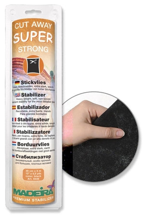 SUPER STRONG BLACK WOOD STABILIZER 30CM X 5M