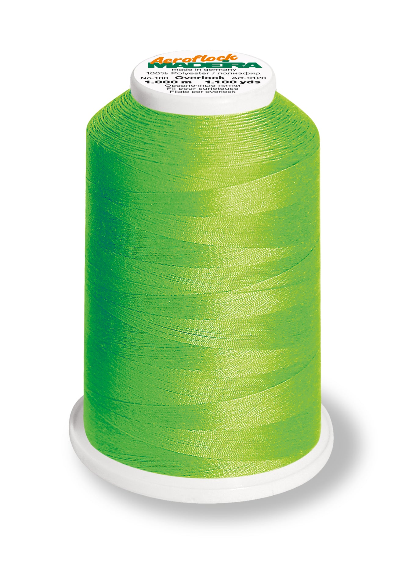 Cone Aeroflock nº100 MADEIRA 1000m Verde Neon #9950