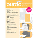 Papel de Cópia / Químico para Moldes Burda (Branco e Amarelo) - 2 Folhas