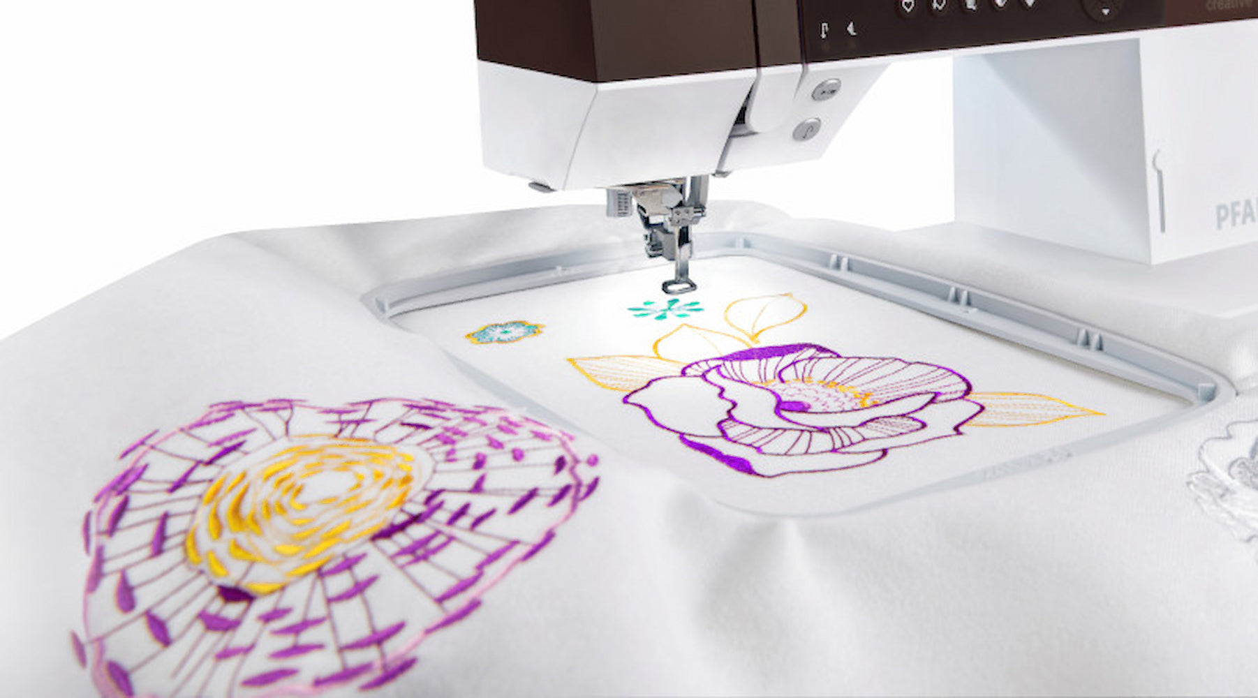 Máquina de Costura e Bordar PFAFF Ambition 640