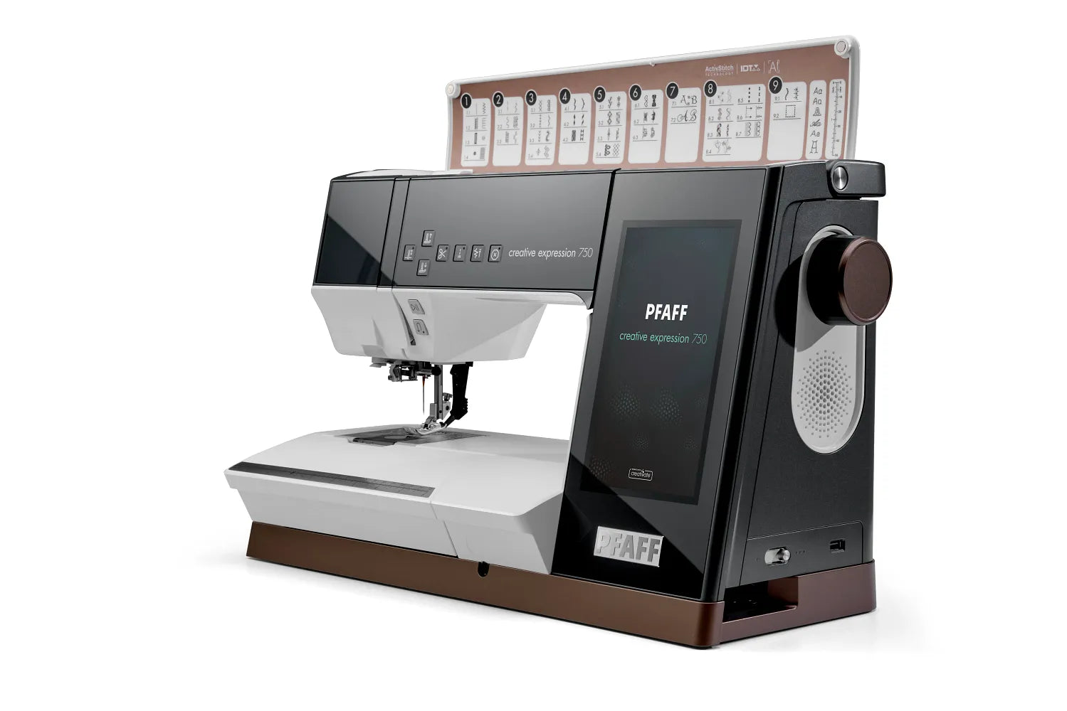 Máquina de Costura e Bordar PFAFF® creative expression™ 750