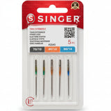 Agulhas SINGER Malha Sortidas nº 70/10 – 80/12 – 90/14 #2045