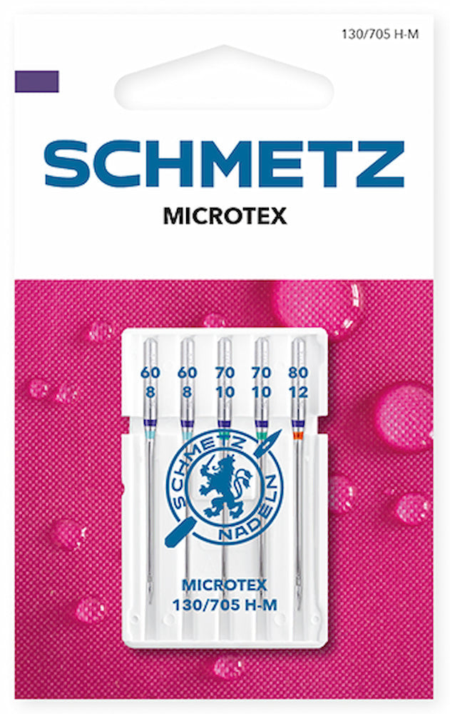 SCHMETZ Microtex Assorted Needles #60/70/80