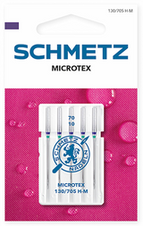 Agulha SCHMETZ Microtex nº70/10