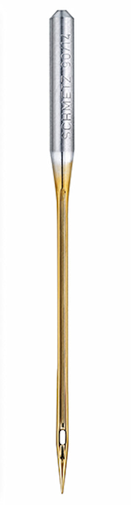 Agulha SCHMETZ Bordar Dourada nº90/14