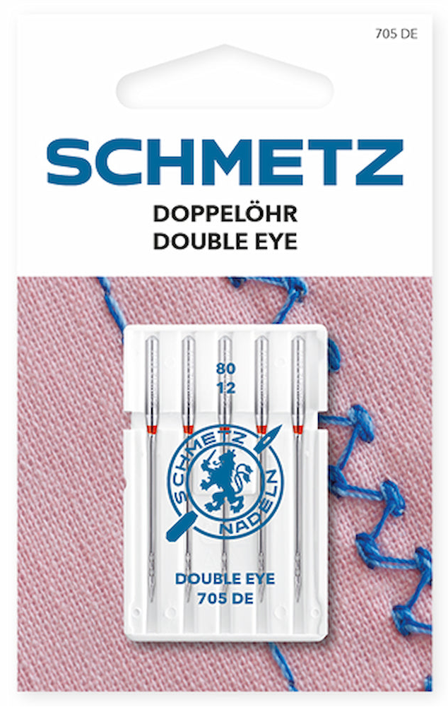 Agulha SCHMETZ Duplo Olho nº80/12