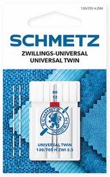 Agulha SCHMETZ Dupla Universal 2,5 nº80/12